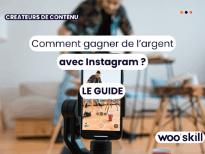 Un créateur qui souhaite gagner de l'argent sur instagram en pleine vidéo