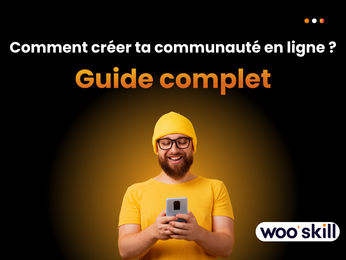 Un créateur de contenu qui interagis avec sa communauté sur Wooskill