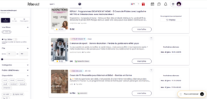 La création de formations à petits prix sur Wooskill