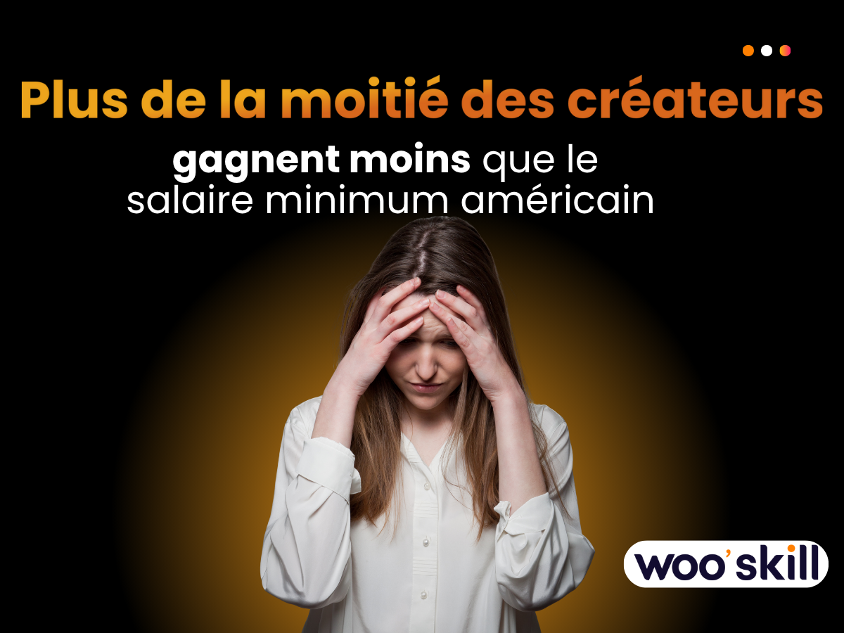 Une créatrice de contenu instagram qui souhaite gagner plus d'argent en monétisant sa communauté