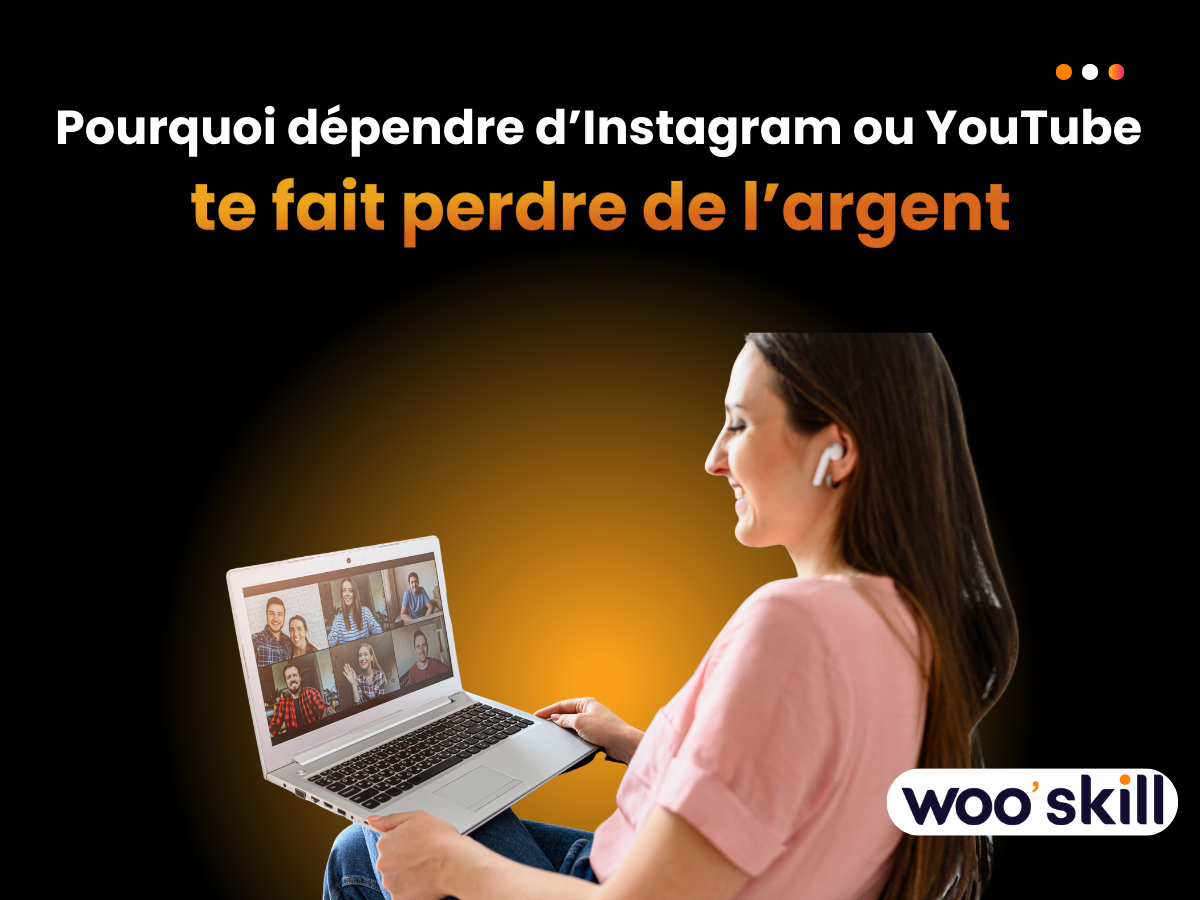 Une créatrice de contenu qui se libère de la création exclusive sur Instagram et Youtube