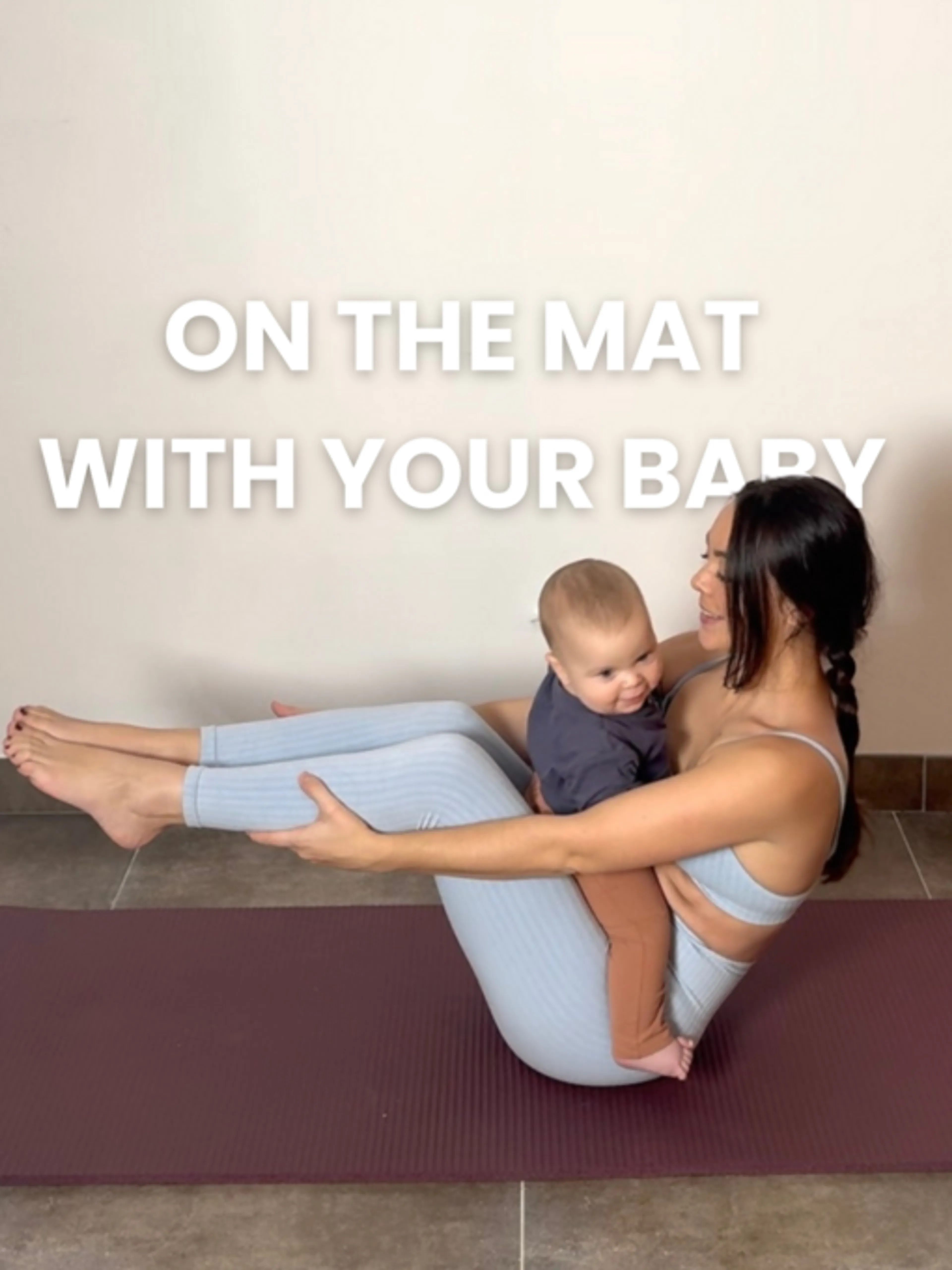 Image de présentation pour l'offre Pilates postnatal avec bébé par Stéphanie
