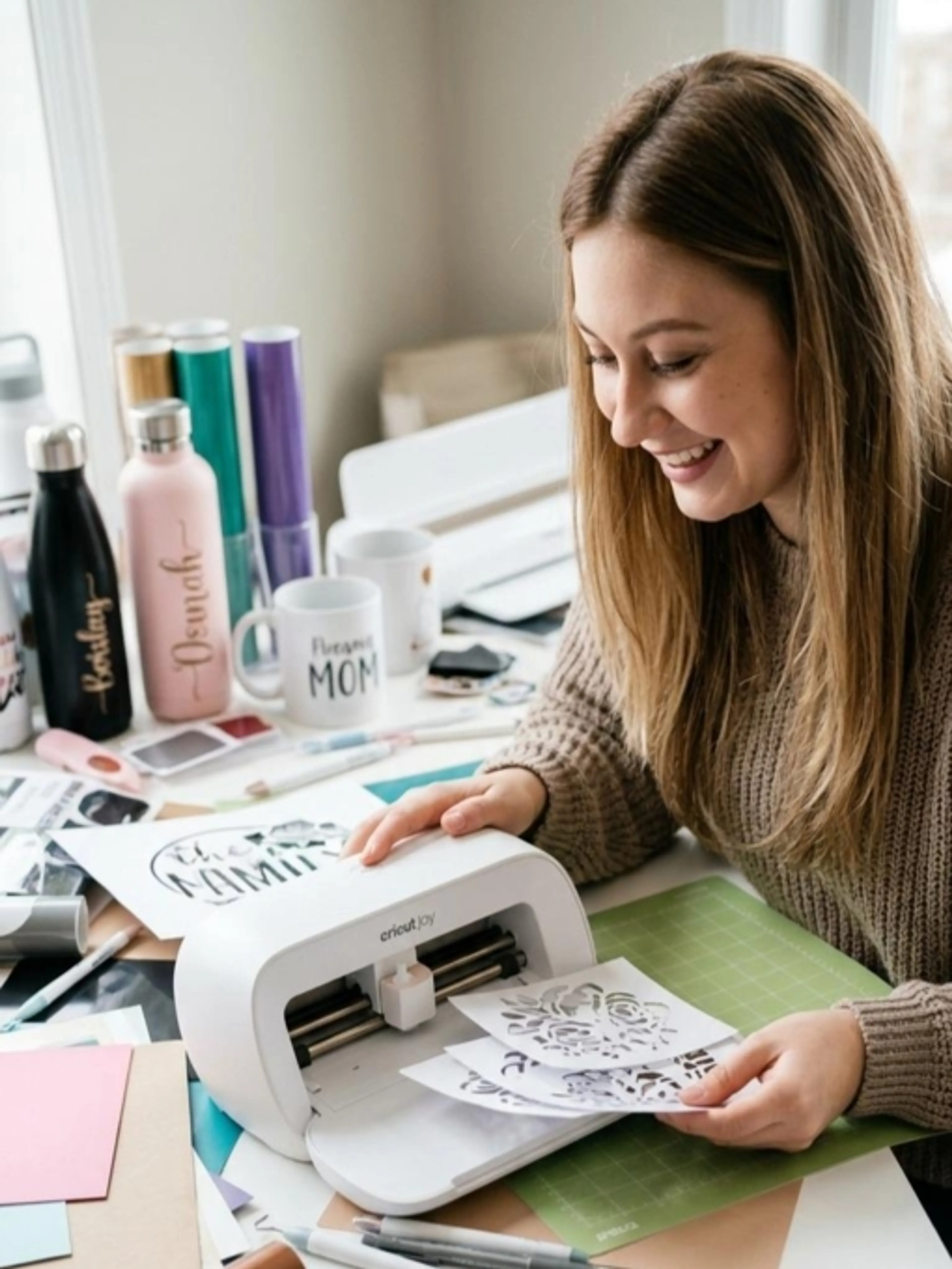 Image de présentation pour l'offre Maîtrise ta Cricut - Masterclass complète pour créer sans limites par Déborah