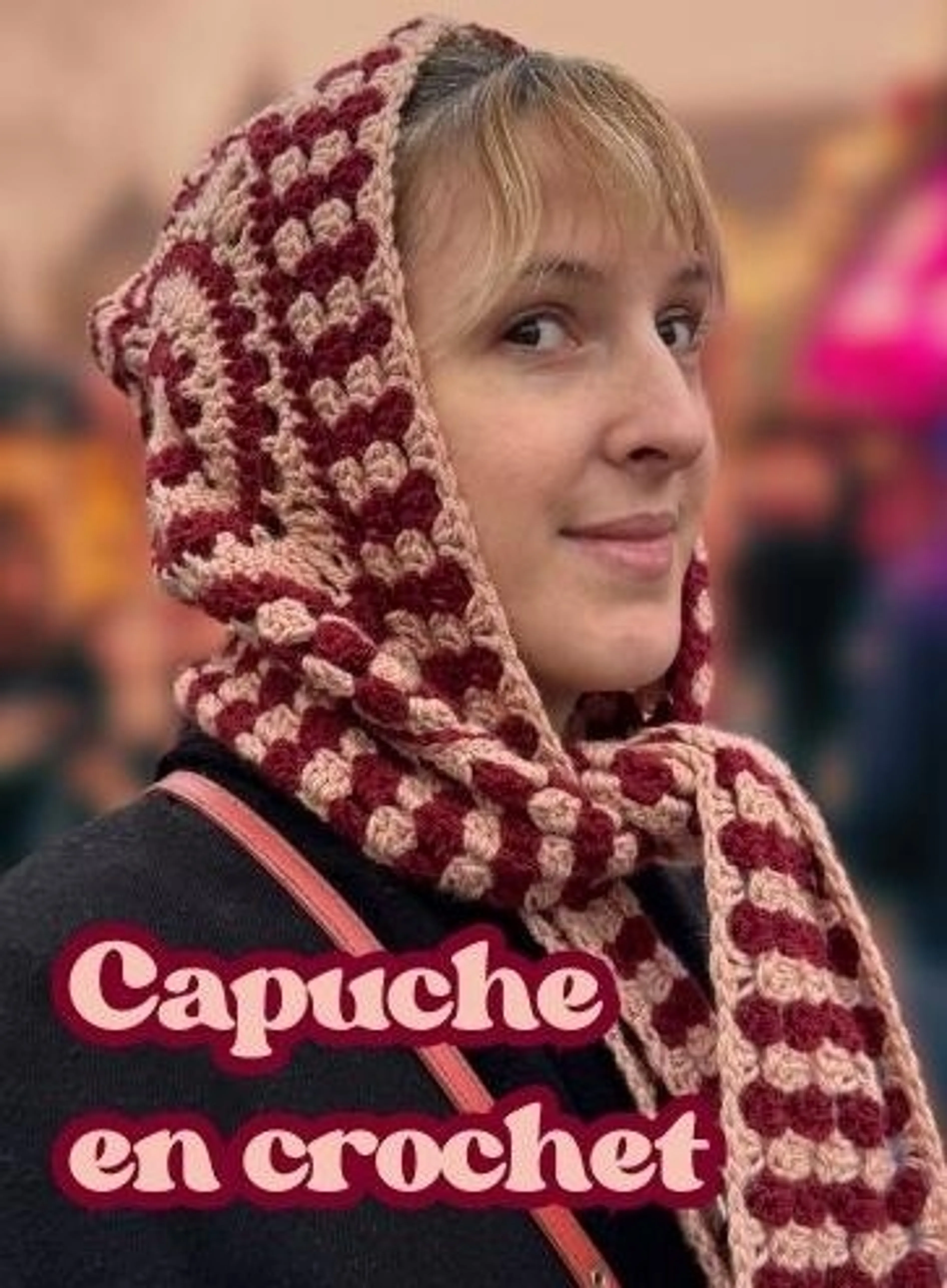 Image de présentation pour l'offre Comment crocheter une capuche en granny square. par Lucille