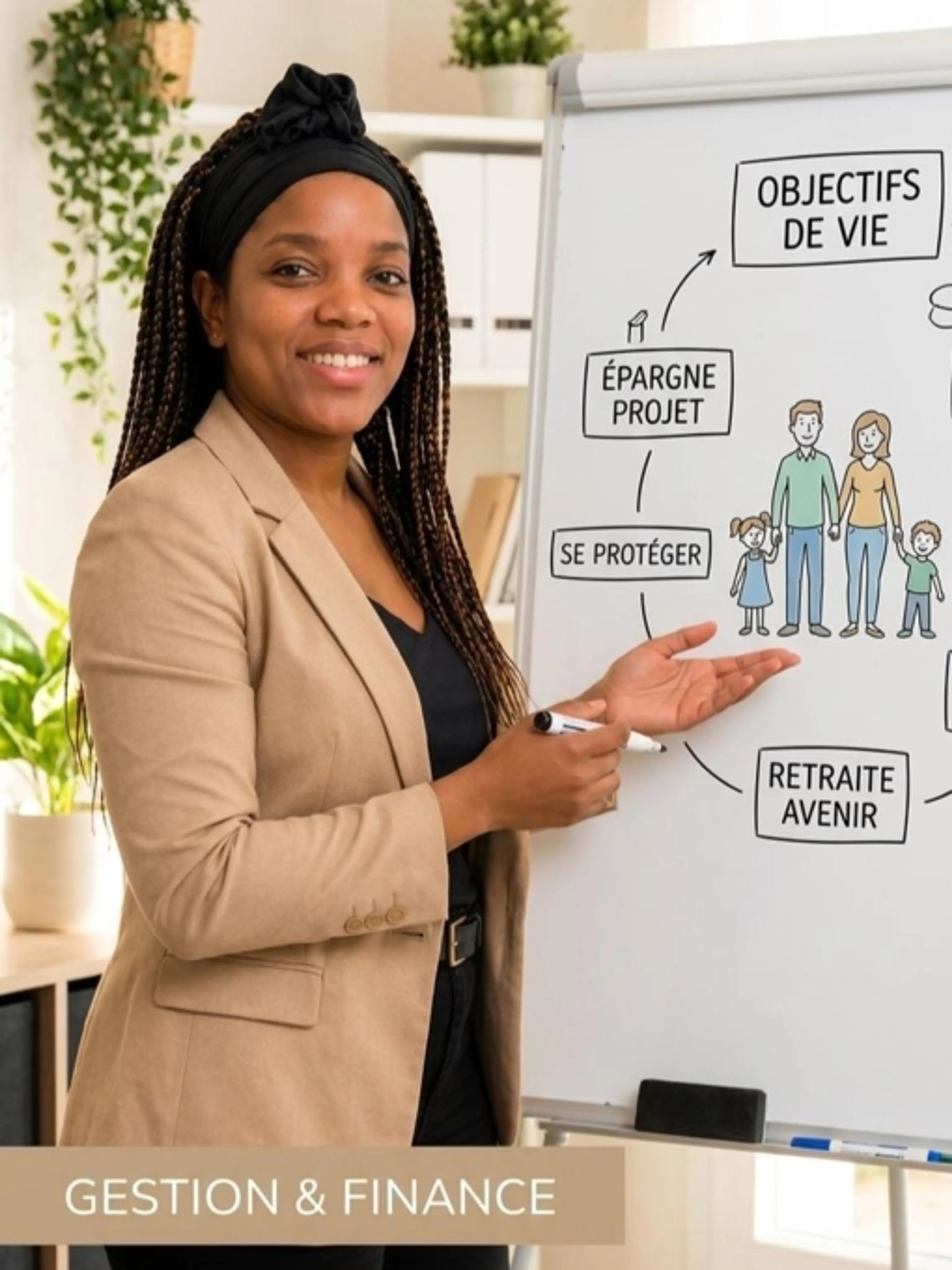 Image de présentation pour l'offre Clarifiez vos projets de vie et objectifs financiers par Mirella