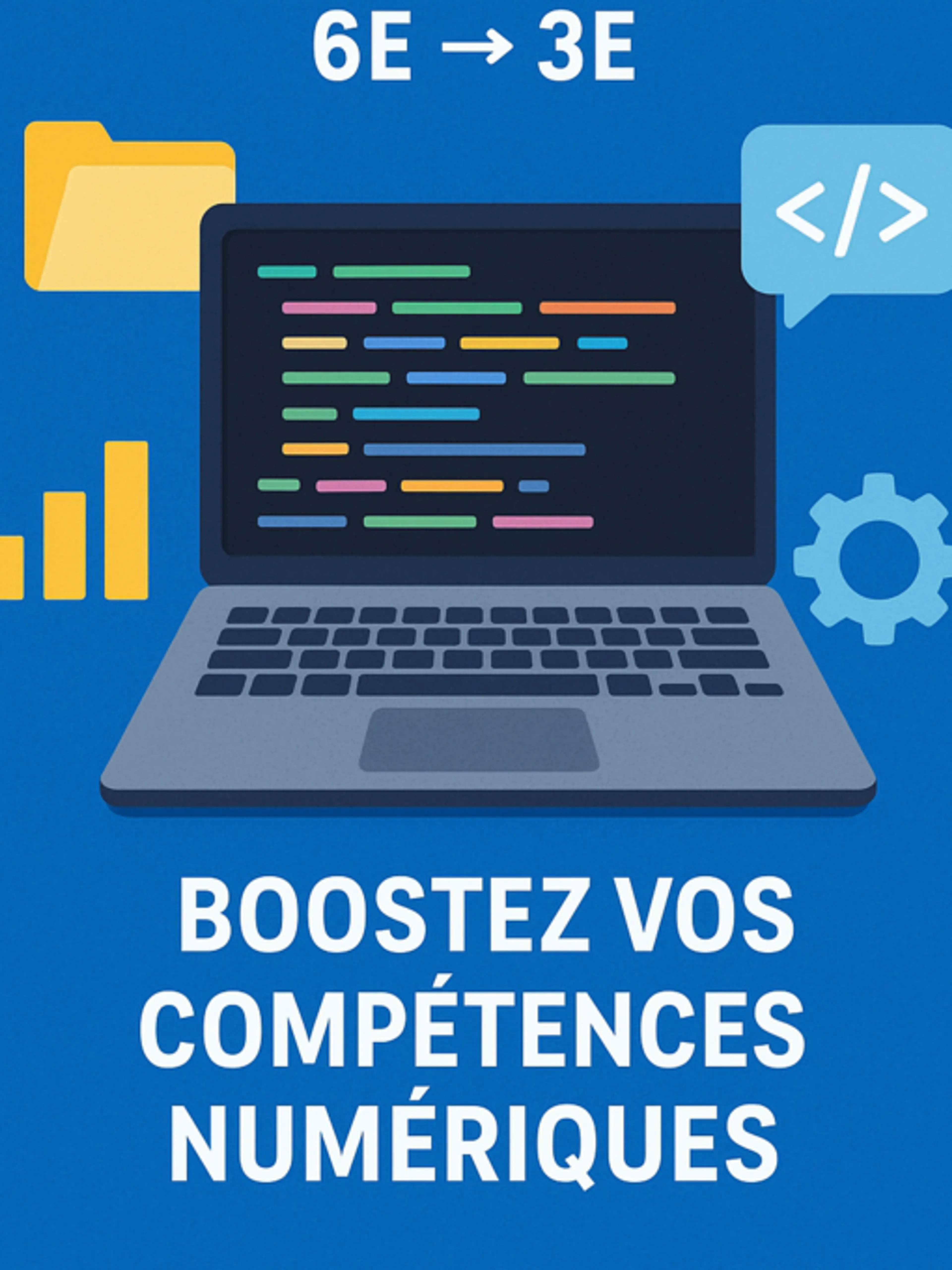 Image de présentation pour l'offre Cours d'Informatique (6ième -> Terminale) par Cyrille