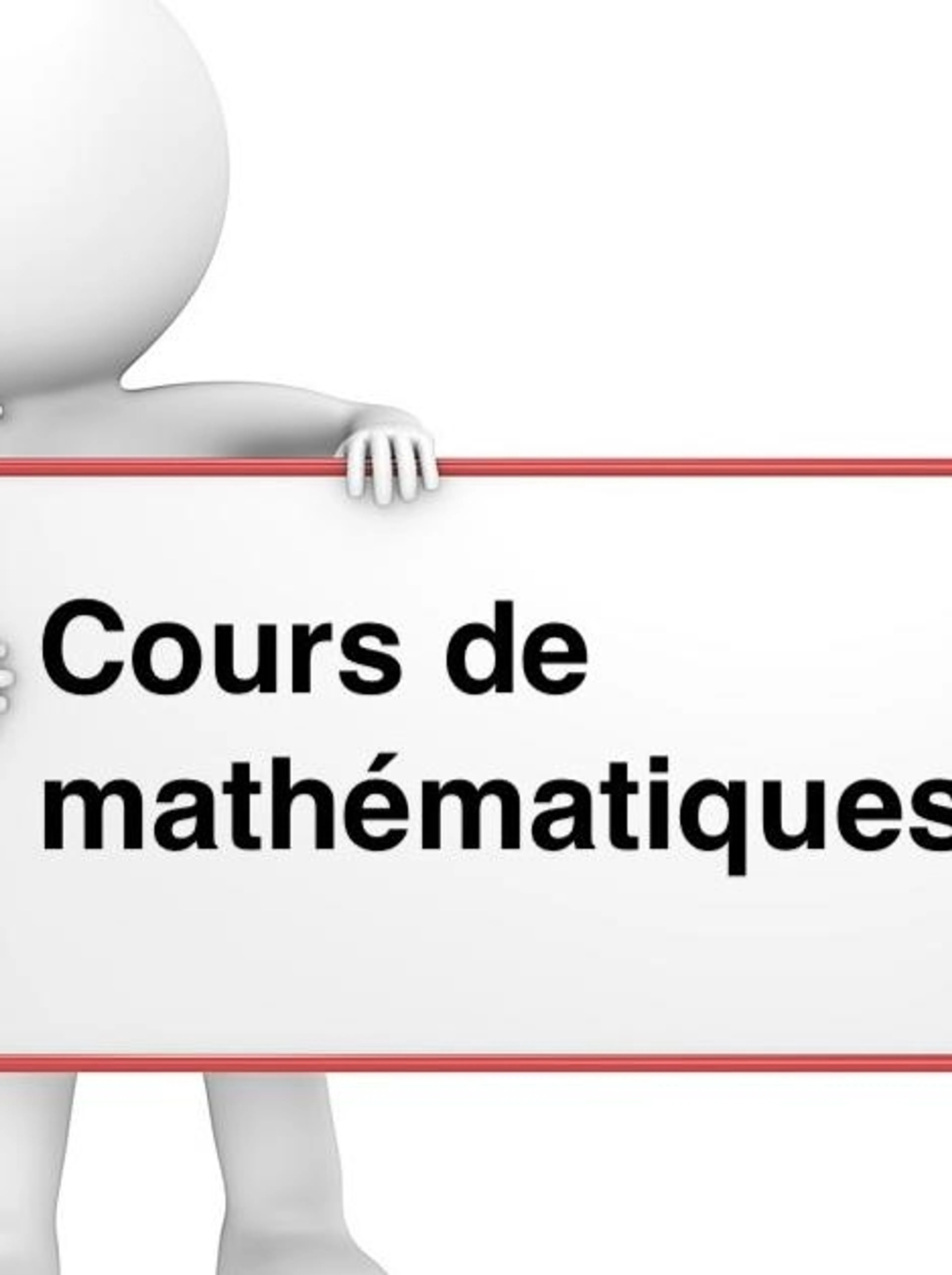 Image de présentation pour l'offre Cours de mathématiques par David