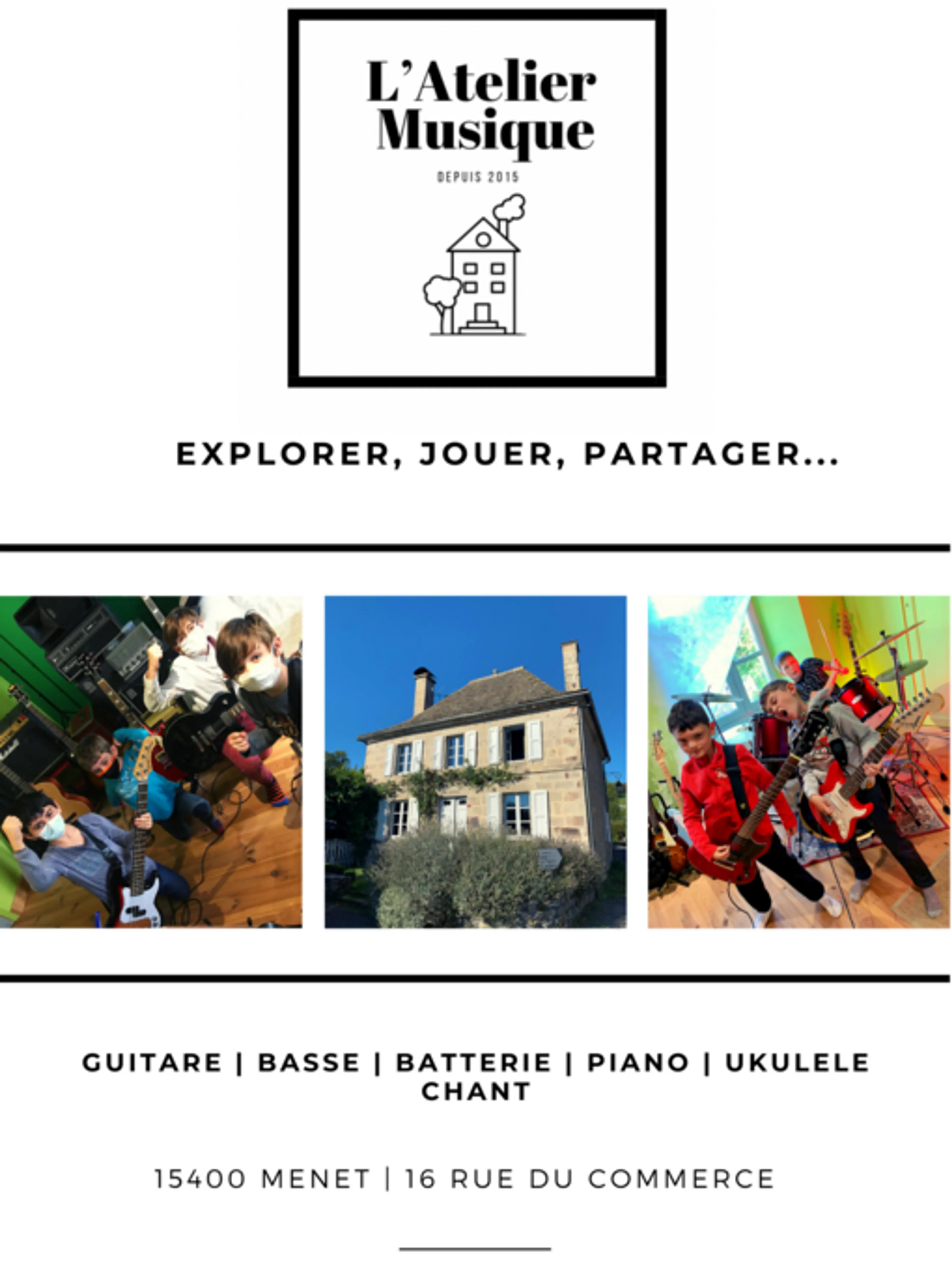 Image de présentation pour l'offre Accords & harmonies : Cours de guitare personnalisés avec Hervé Clavier. Débutants bienvenus ! par Hervé