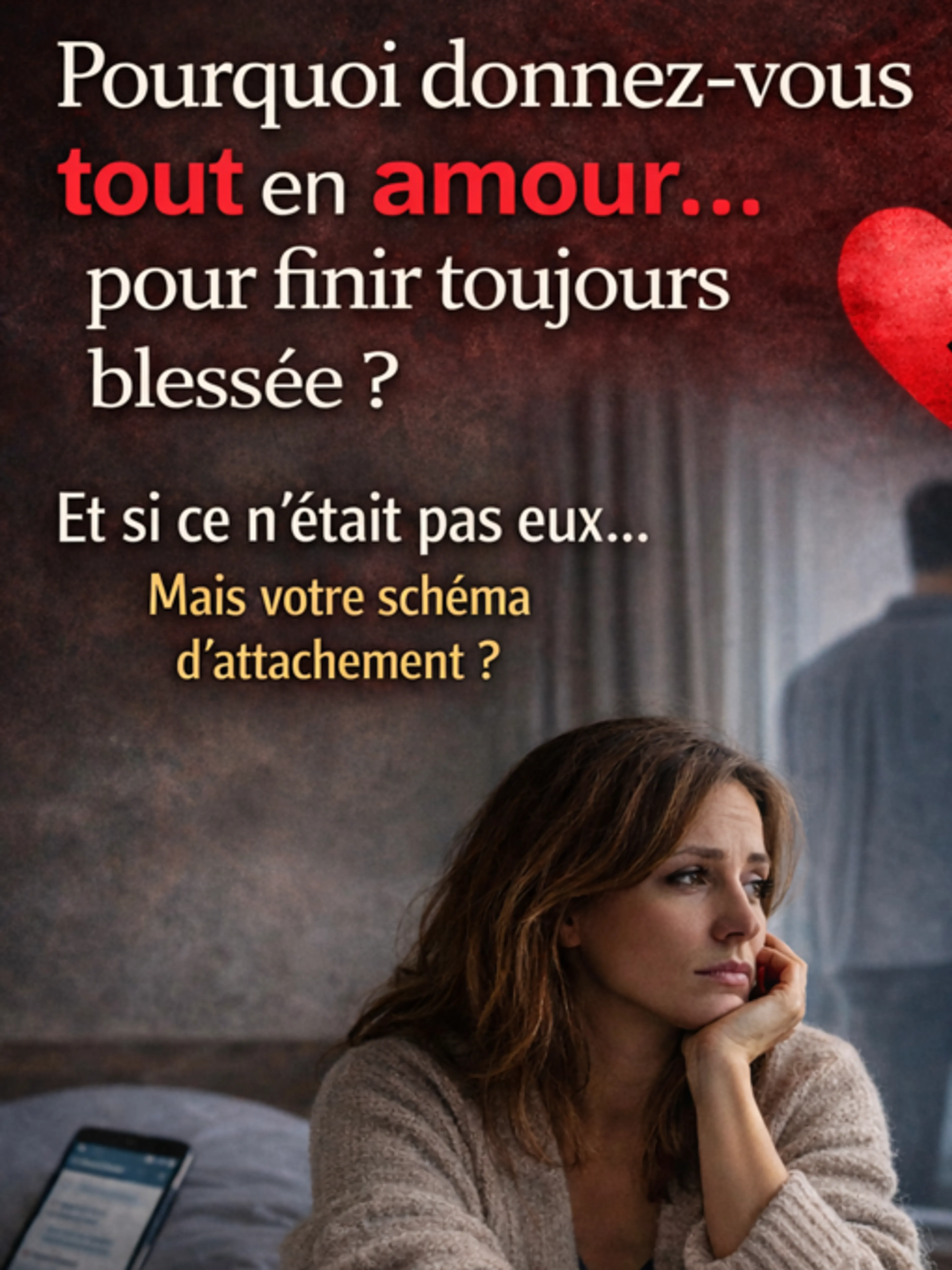 Image de présentation pour l'offre Pourquoi vous tombez toujours dans des relations qui vous font souffrir par Christophe