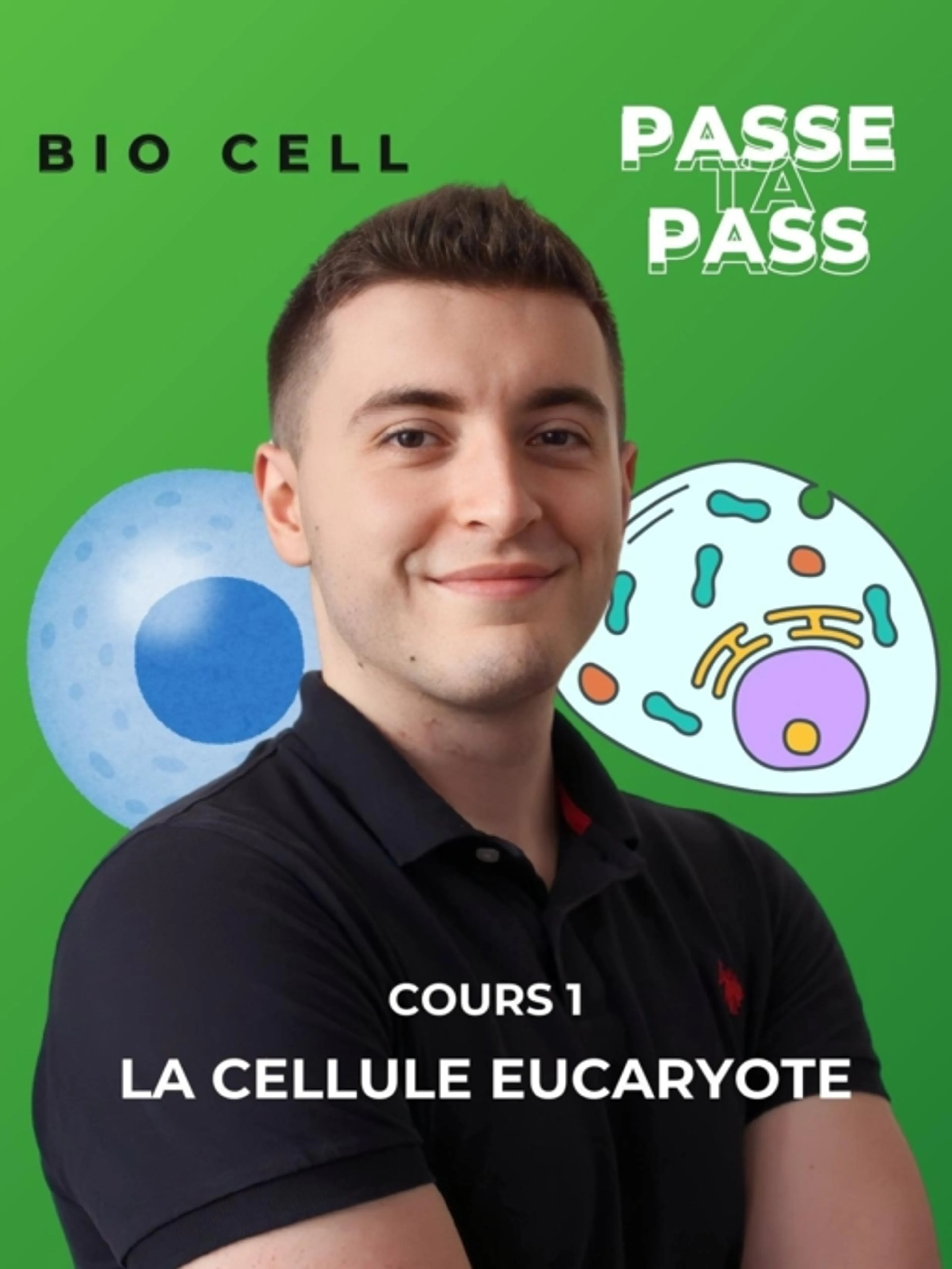 Image de présentation pour l'offre BIOLOGIE CELLULAIRE 1 - La cellule eucaryote
Géneralités, Structure et organisation, ADN et histones, Organites et Division cellulaire par Passe Ta Pass