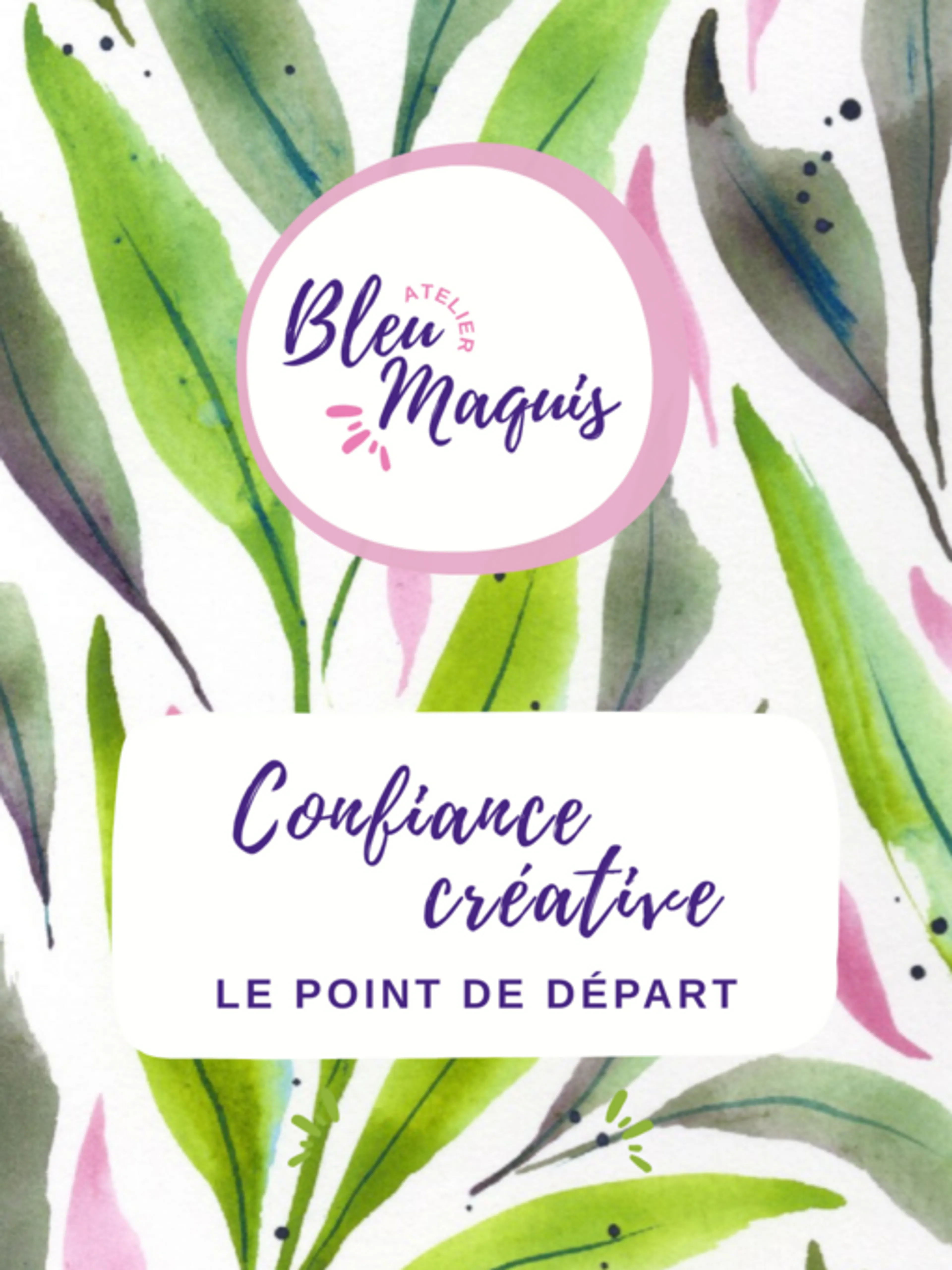 Image de présentation pour l'offre ATELIER Confiance créative — Le point de Départ par Atelier Bleu Maquis