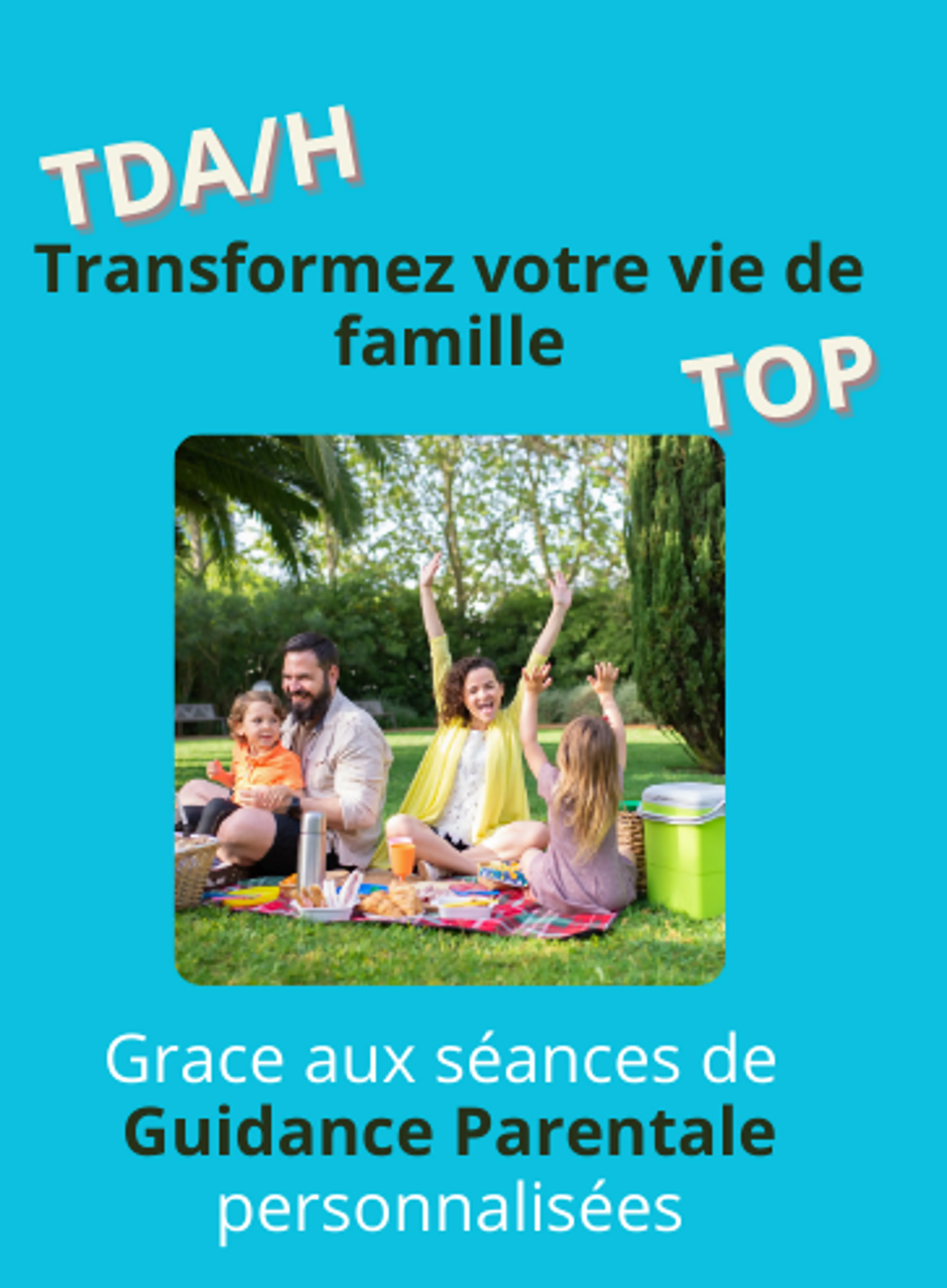 Image de présentation pour l'offre Guidance Parentale Barkley : Séance Individuelle pour Développer vos Compétences Parentales. Pour les parents d'enfants présentant un TDA/H ou TOP par Maud