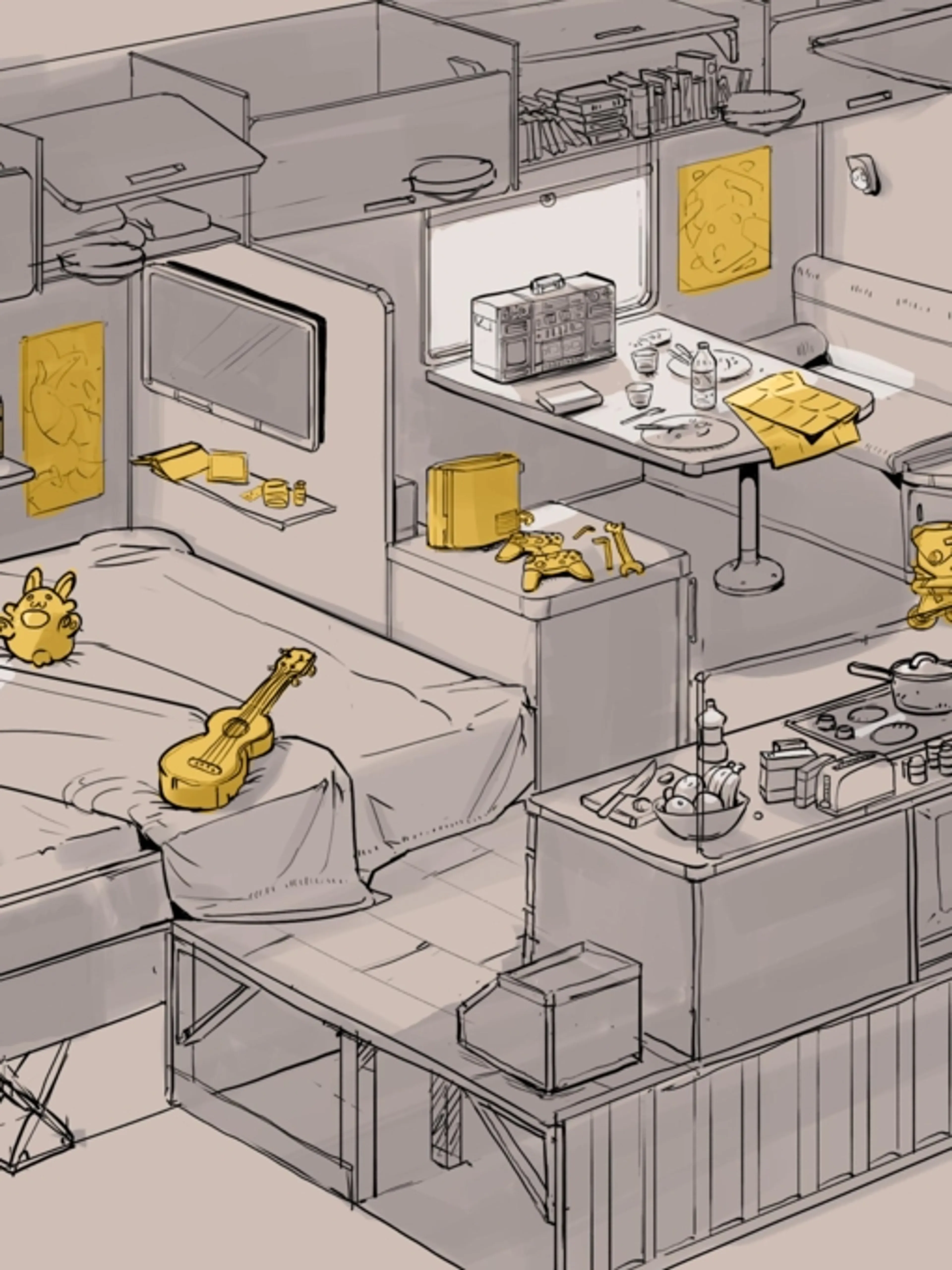 Image de présentation pour l'offre Dessin en Perspective par Vincent