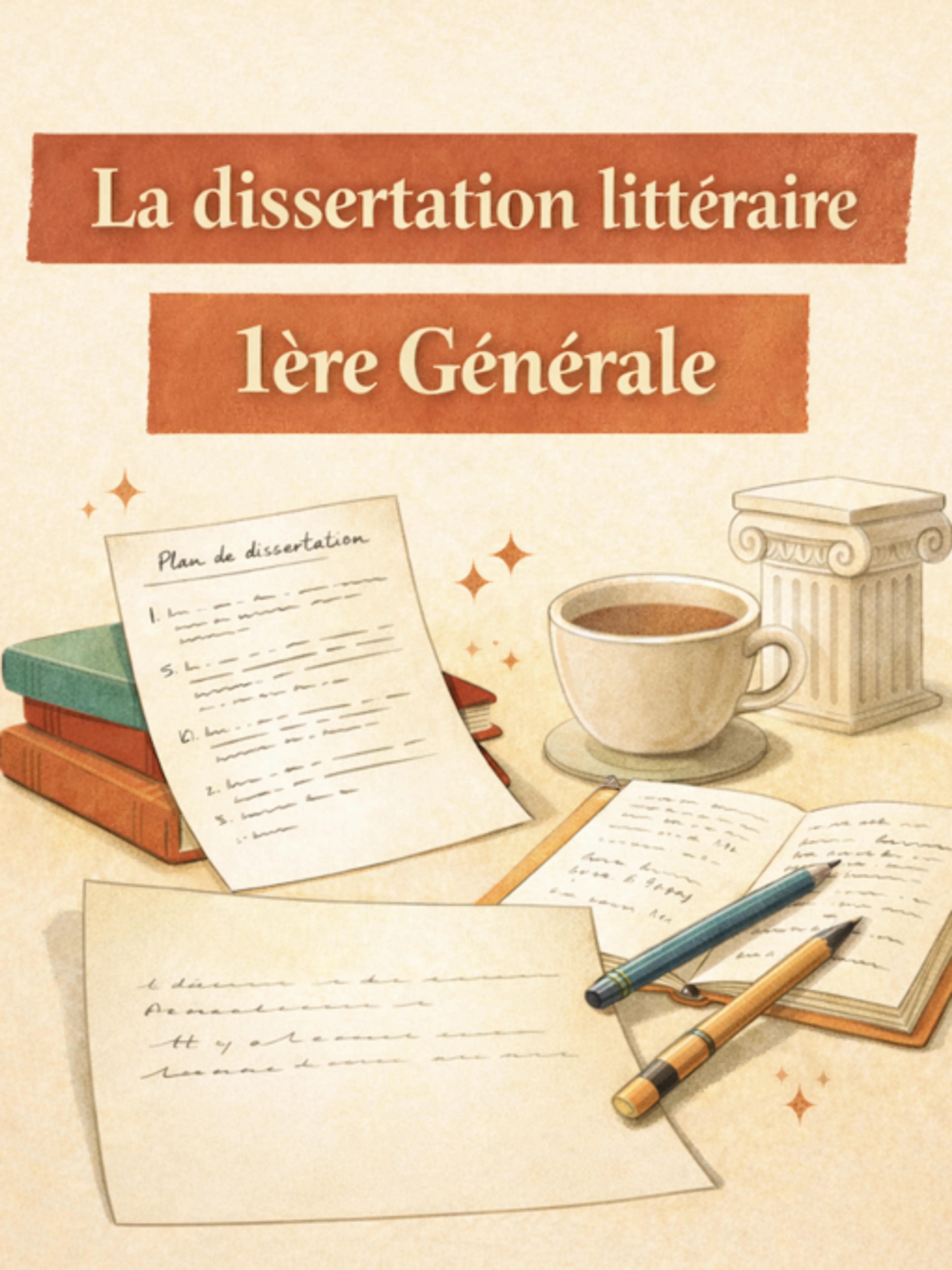 La dissertation littéraire - 1ère Générale