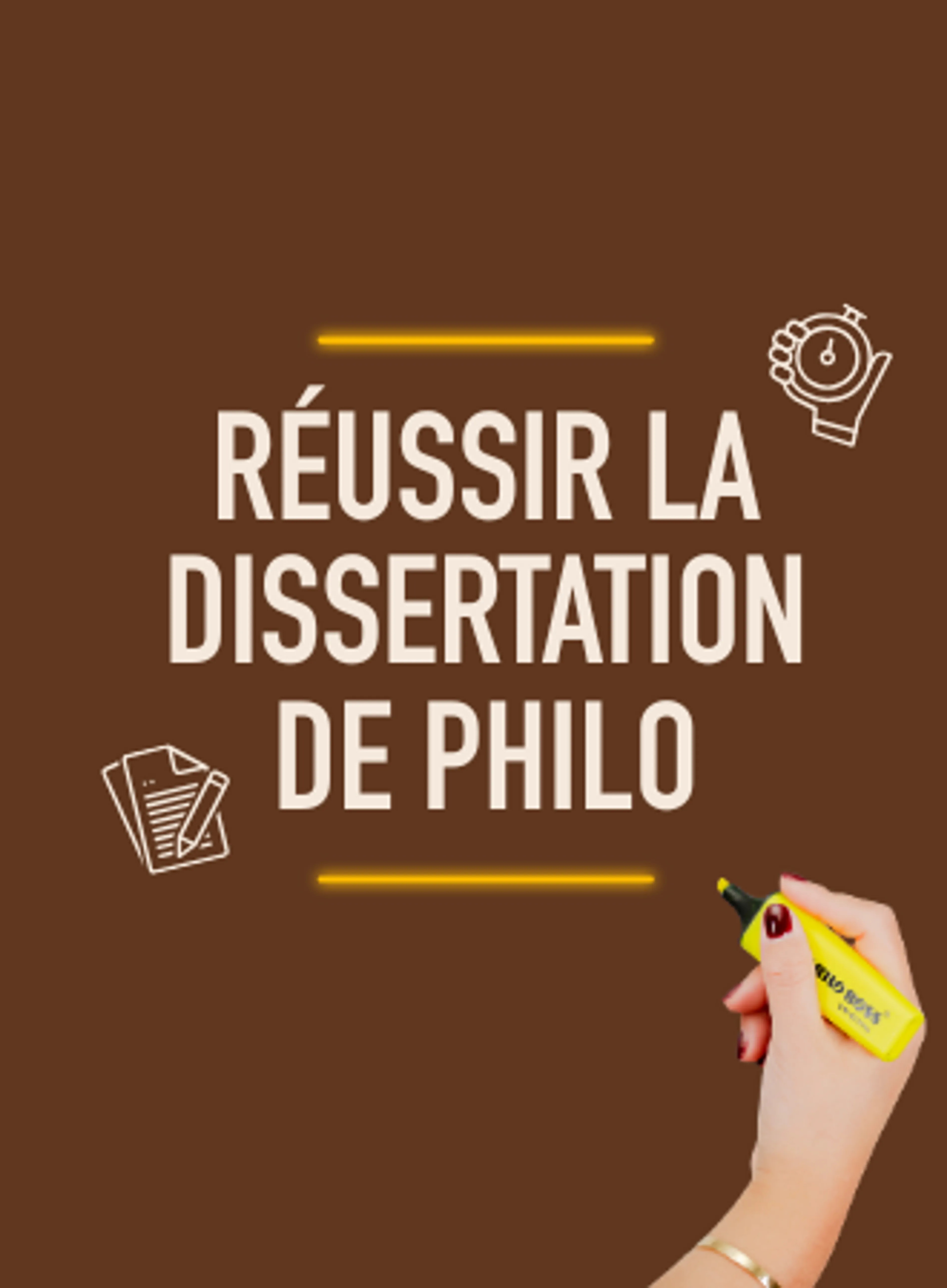 Réussir la dissertation de philo pour les terminales
