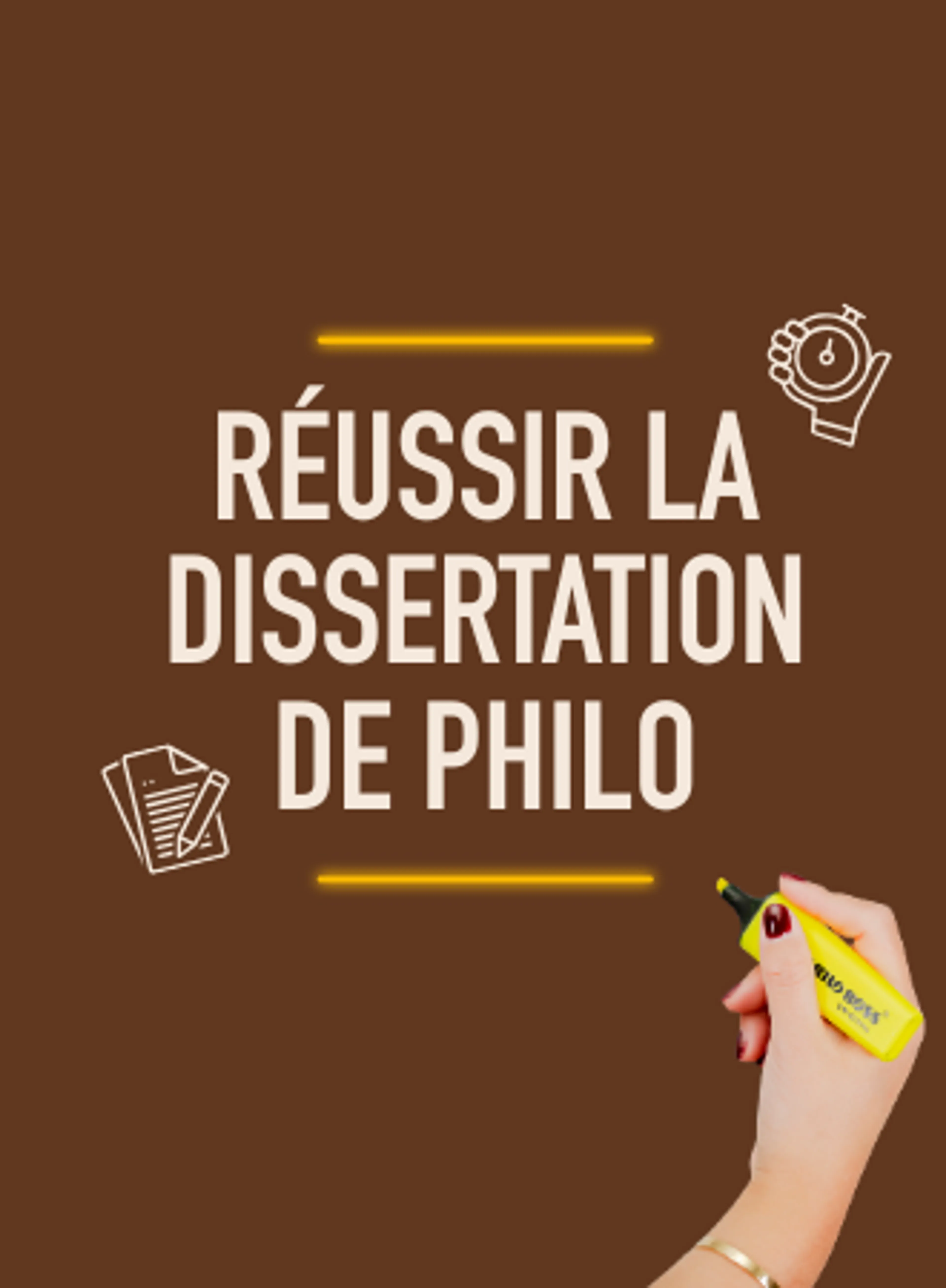 Réussir la dissertation de philo pour les terminales