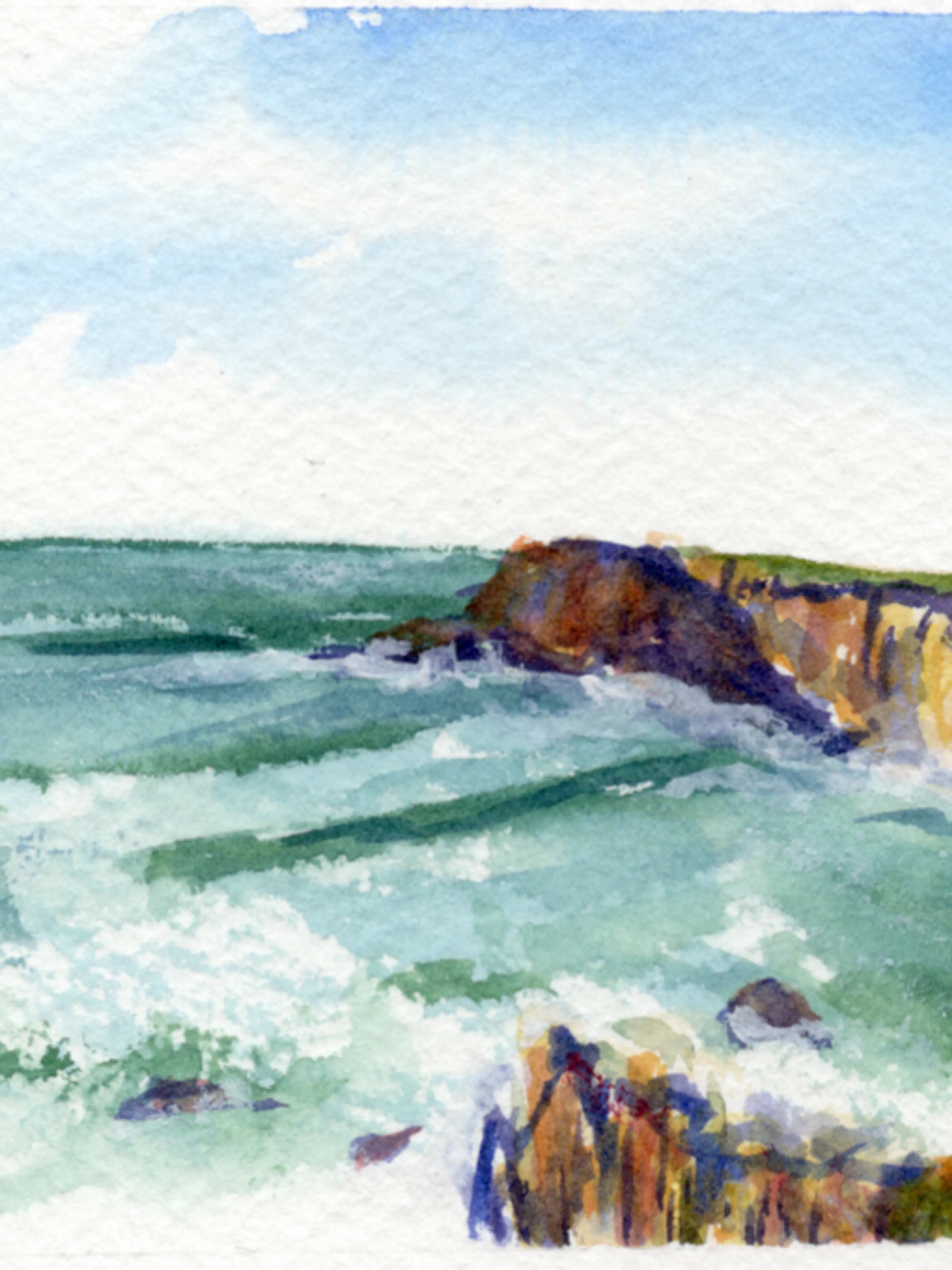Image de présentation pour l'offre Transformez vos inspirations en œuvres magistrales : Cours d'aquarelle personnalisé avec accompagnement à chaque étape! 🎨✨ par Johanna / Jodabbles