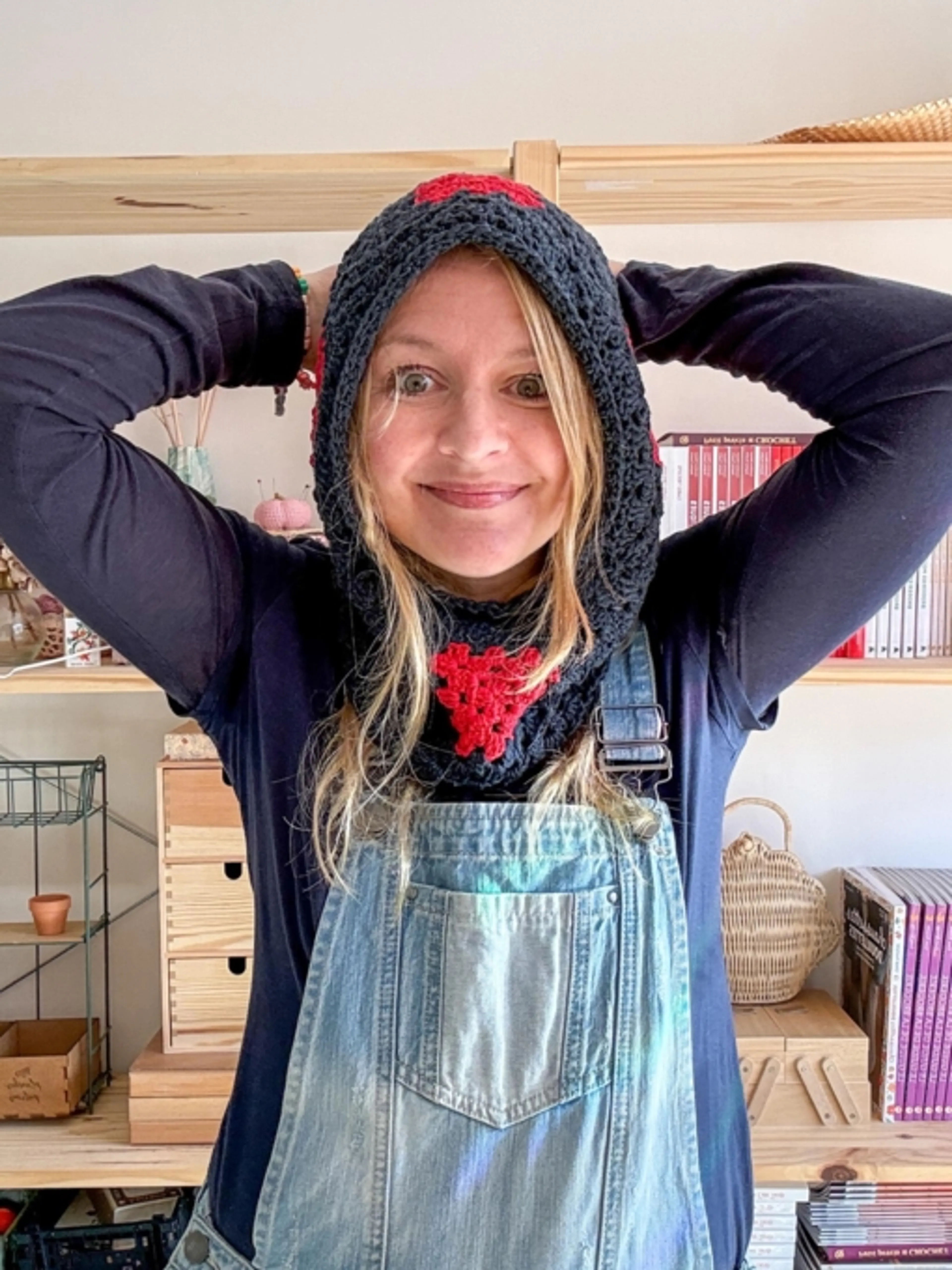 CAGOULE AU CROCHET - Toutes les explications en visio pour apprendre à crocheter une cagoule ensemble