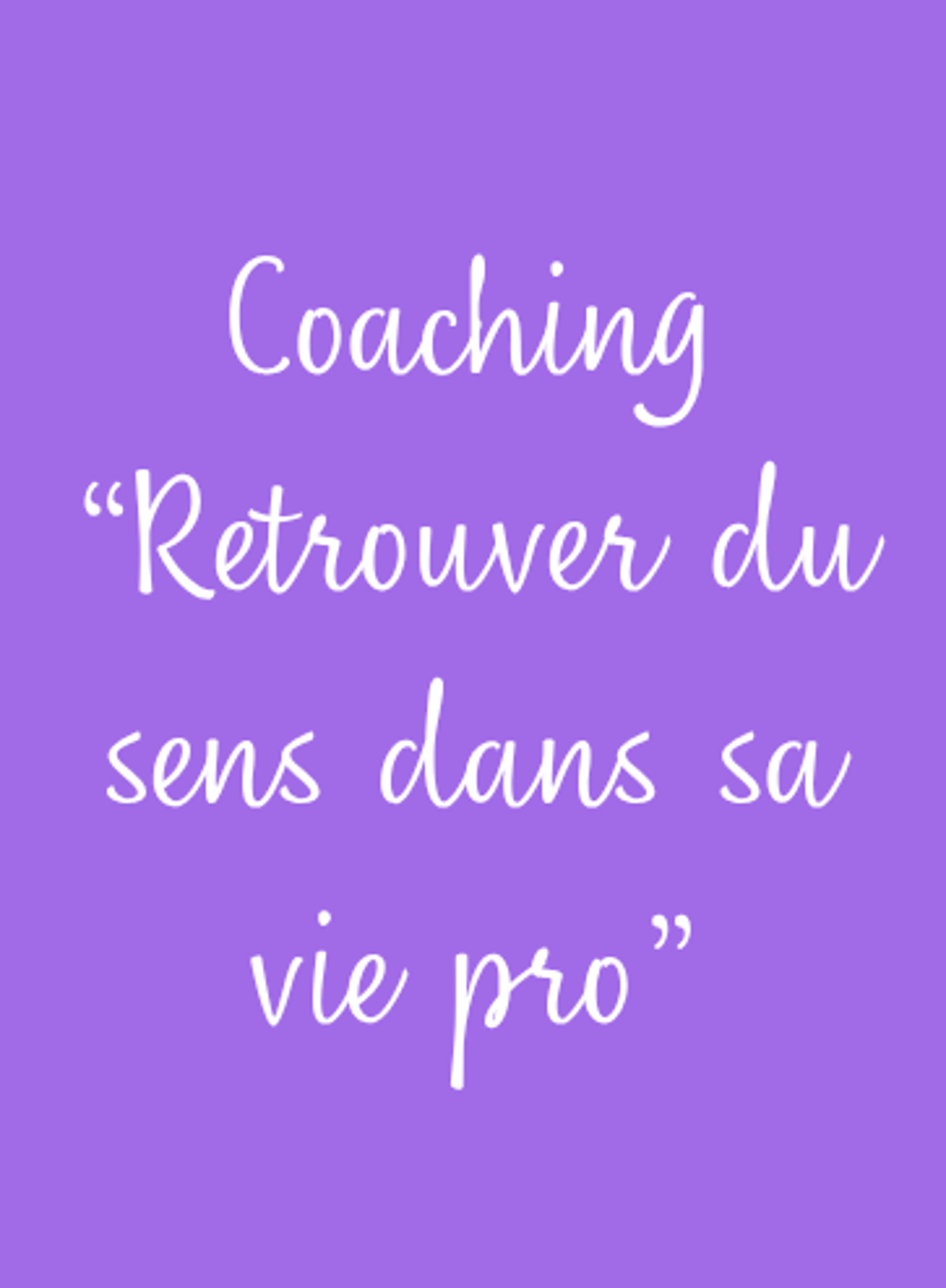 Image de présentation pour l'offre Coaching Ikigaï: "trouver du sens dans sa vie perso" par Perrine Le Calvé