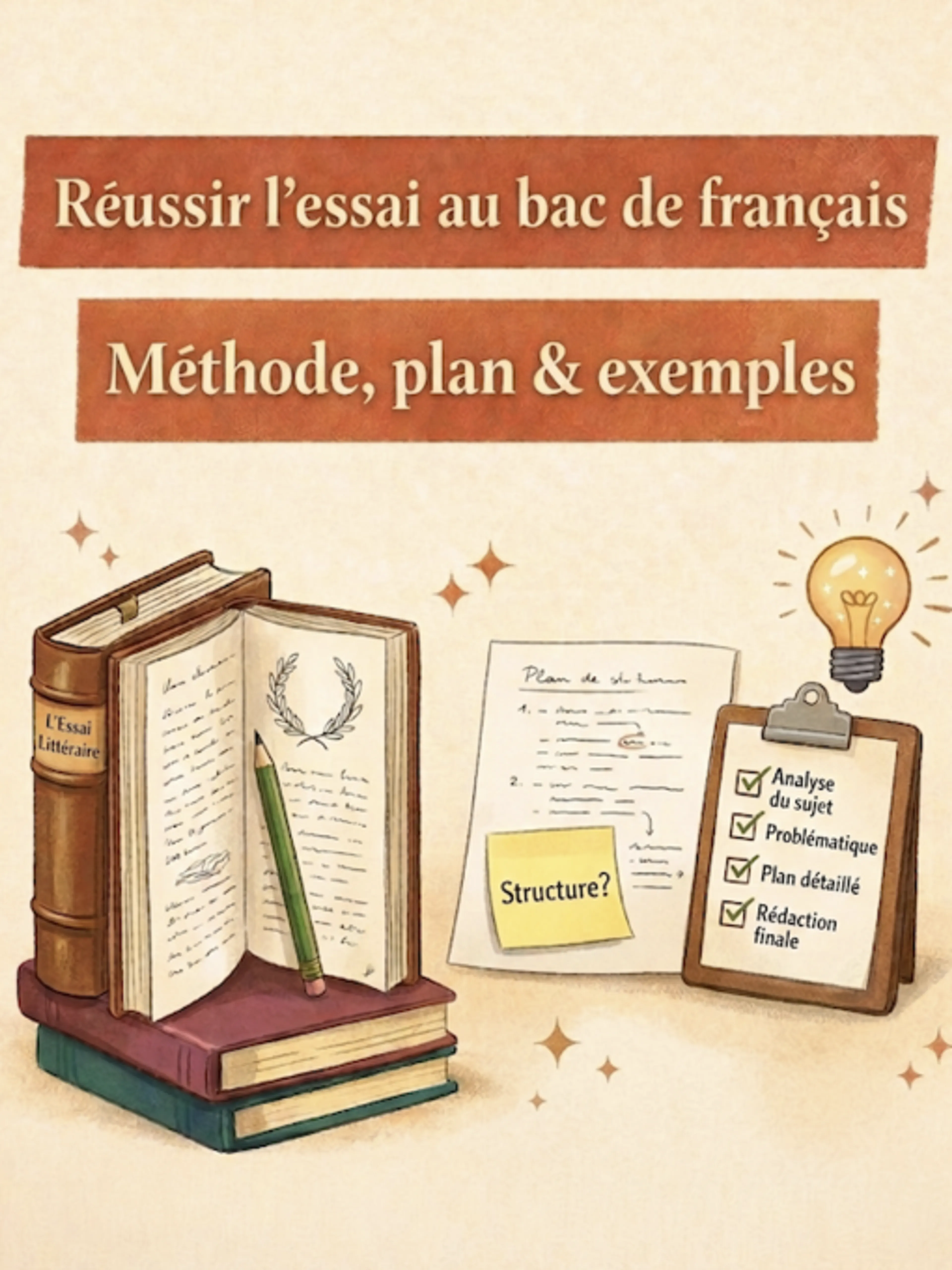 Réussir l’essai au bac de français