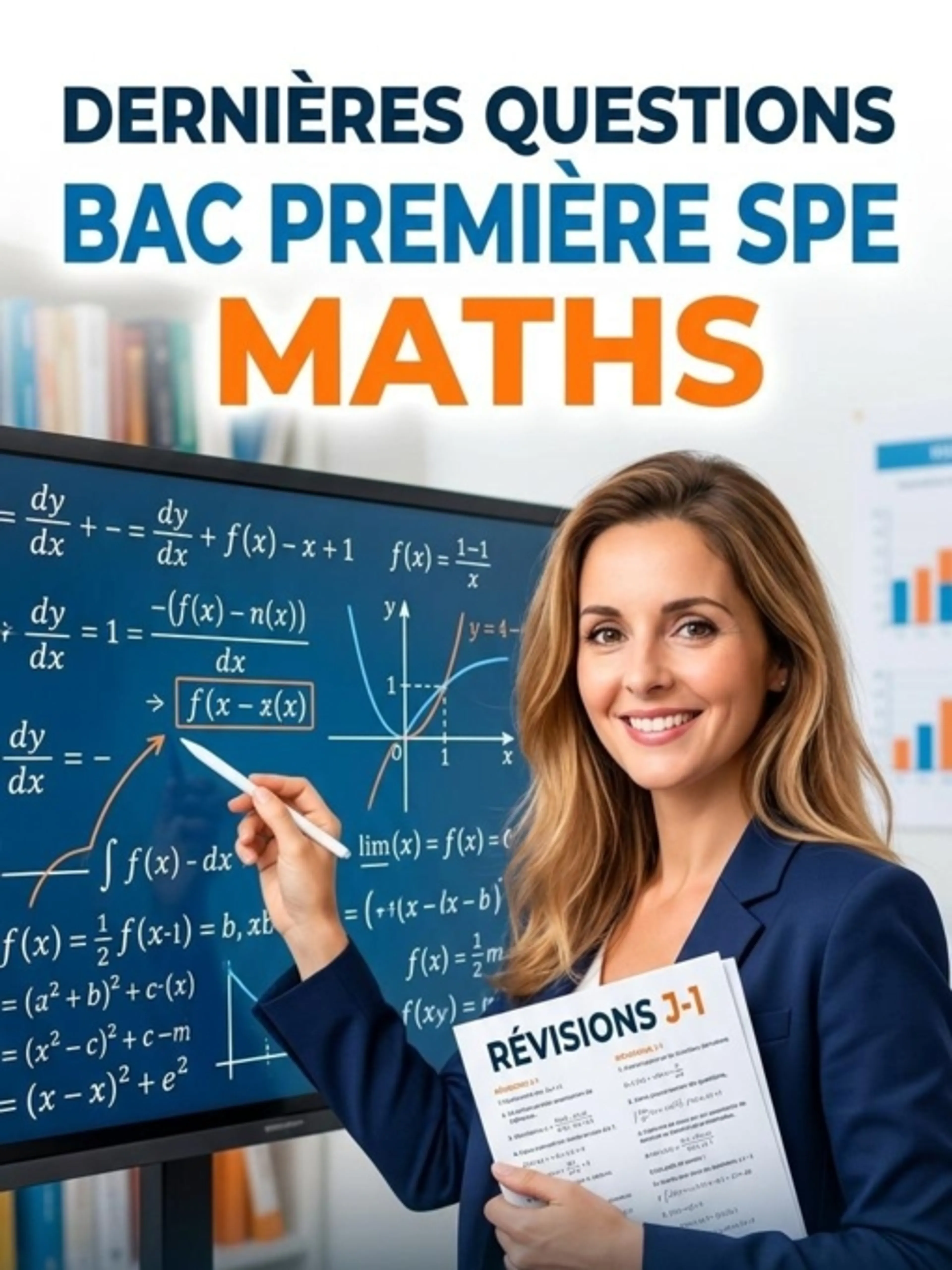 Image de présentation pour l'offre dernières question BAC PREMIERE SPE par Sophie