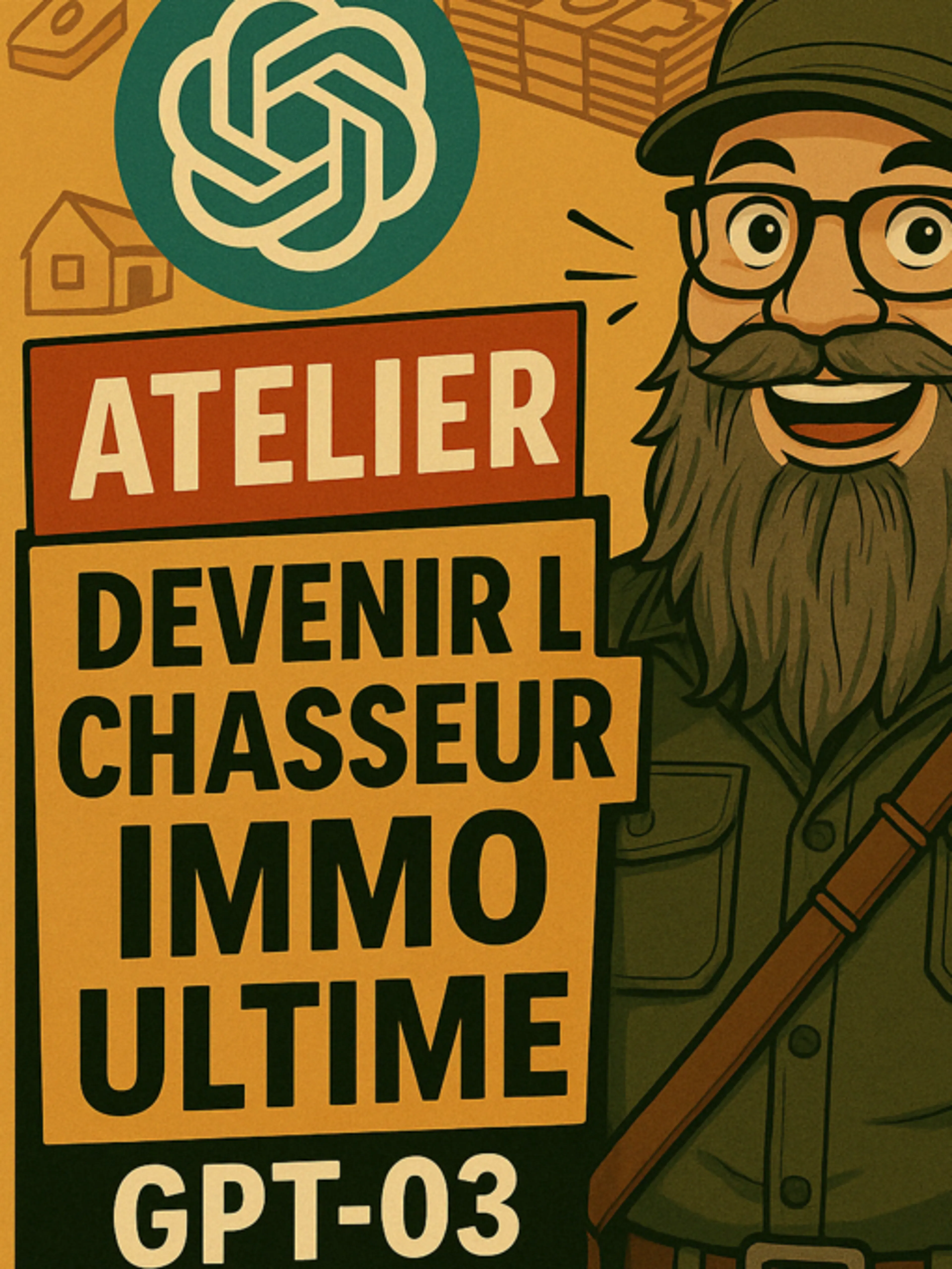 Image de présentation pour l'offre Atelier, Devenir le chasseur immobilier ultime Session #02 par Olivier