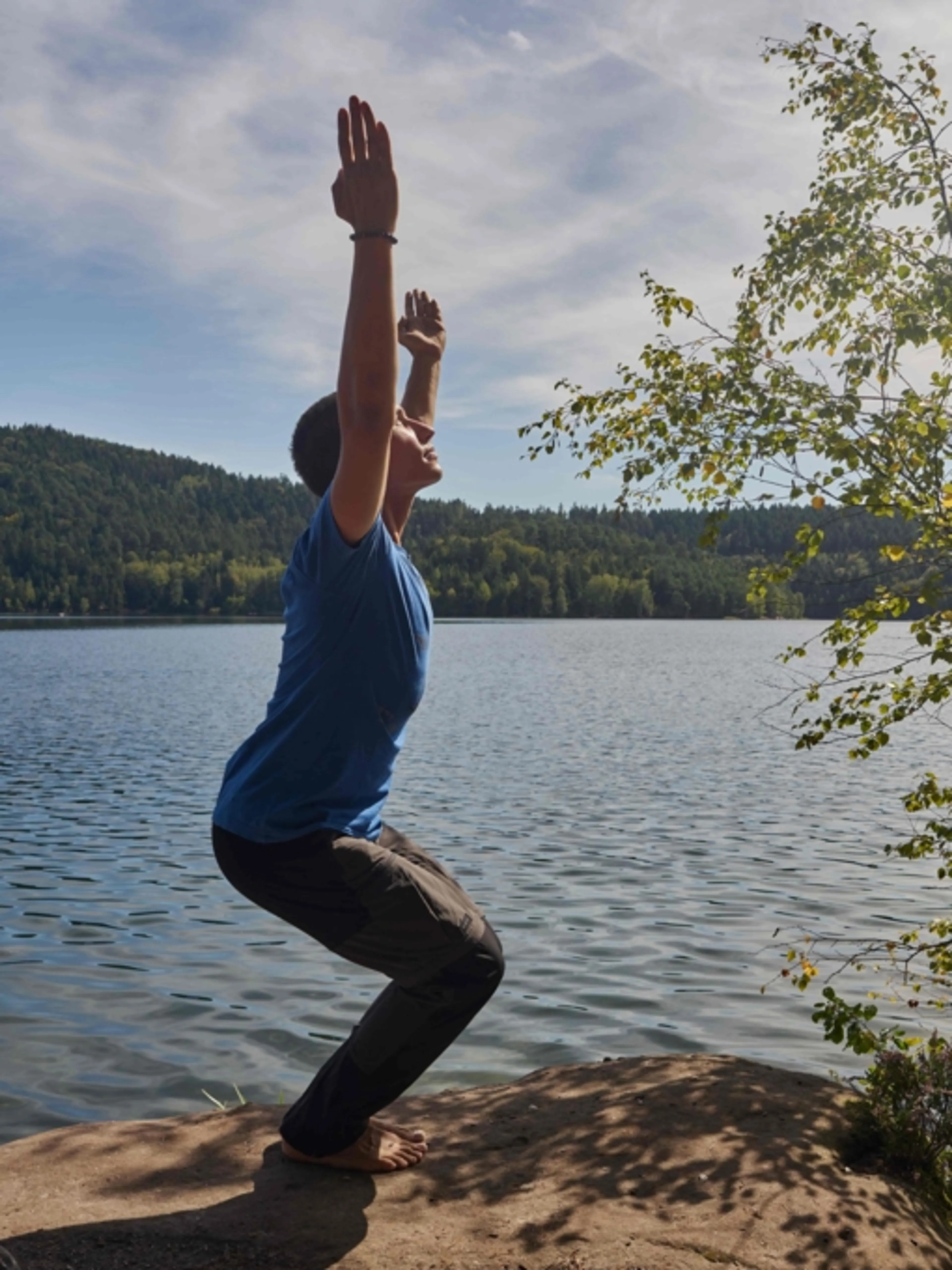 Image de présentation pour l'offre Séance de Yoga Vinyasa - Salutation au Soleil A + B par Quentin