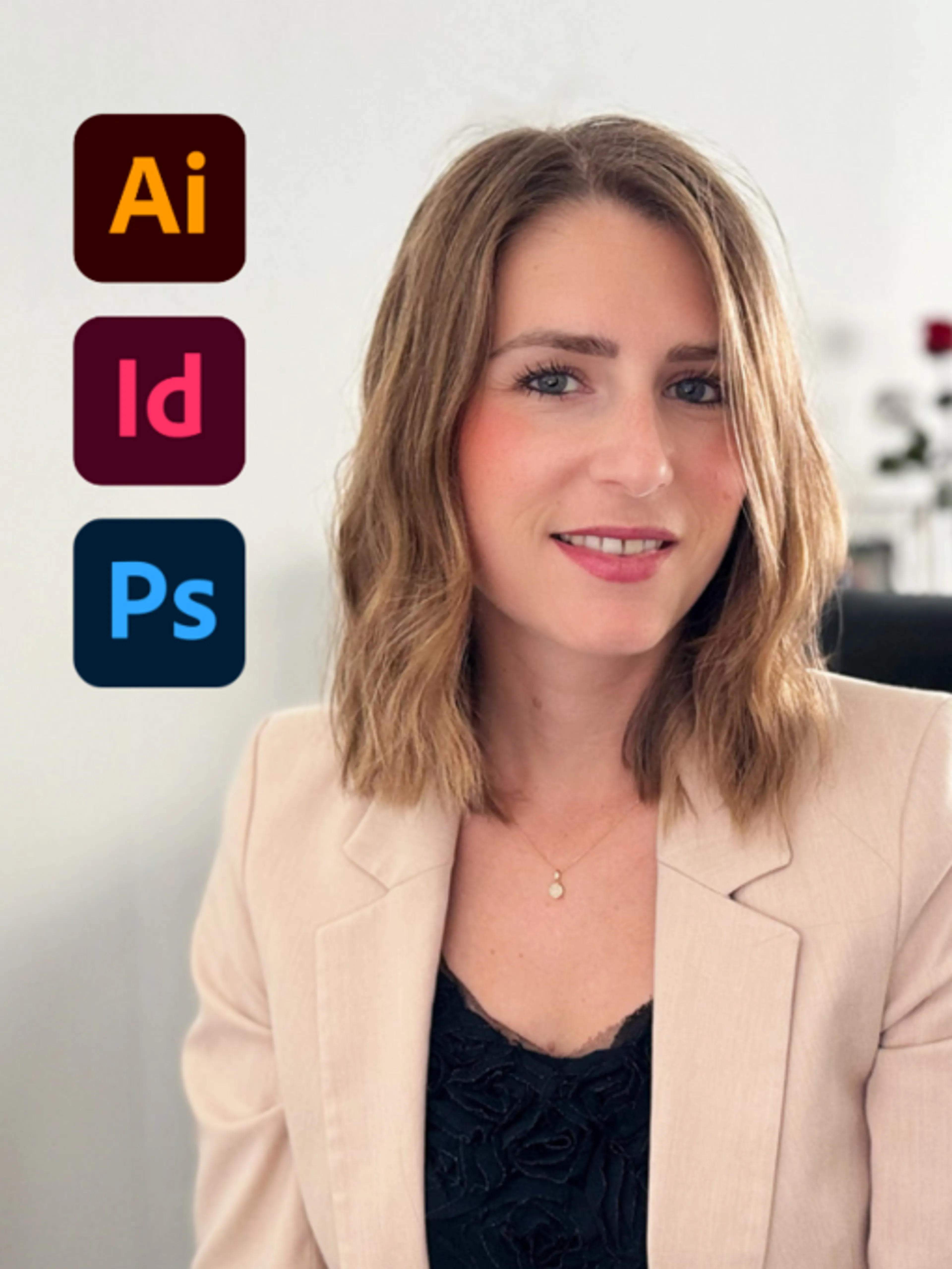 Image de présentation pour l'offre Maîtrisez la Suite Adobe : Formation complète en PAO avec un expert par Joanna