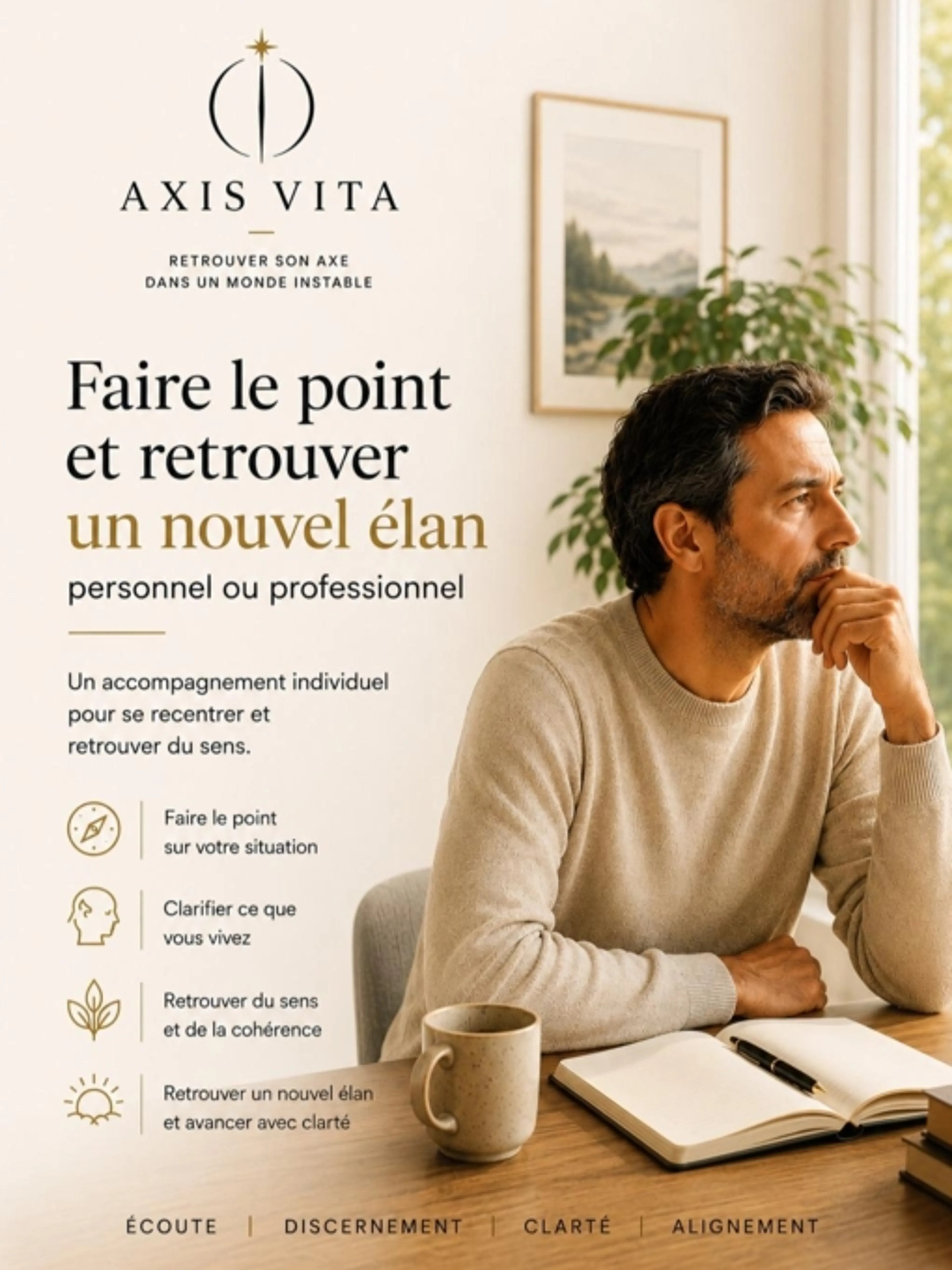 Faire le point et retrouver un nouvel élan personnel ou professionnel