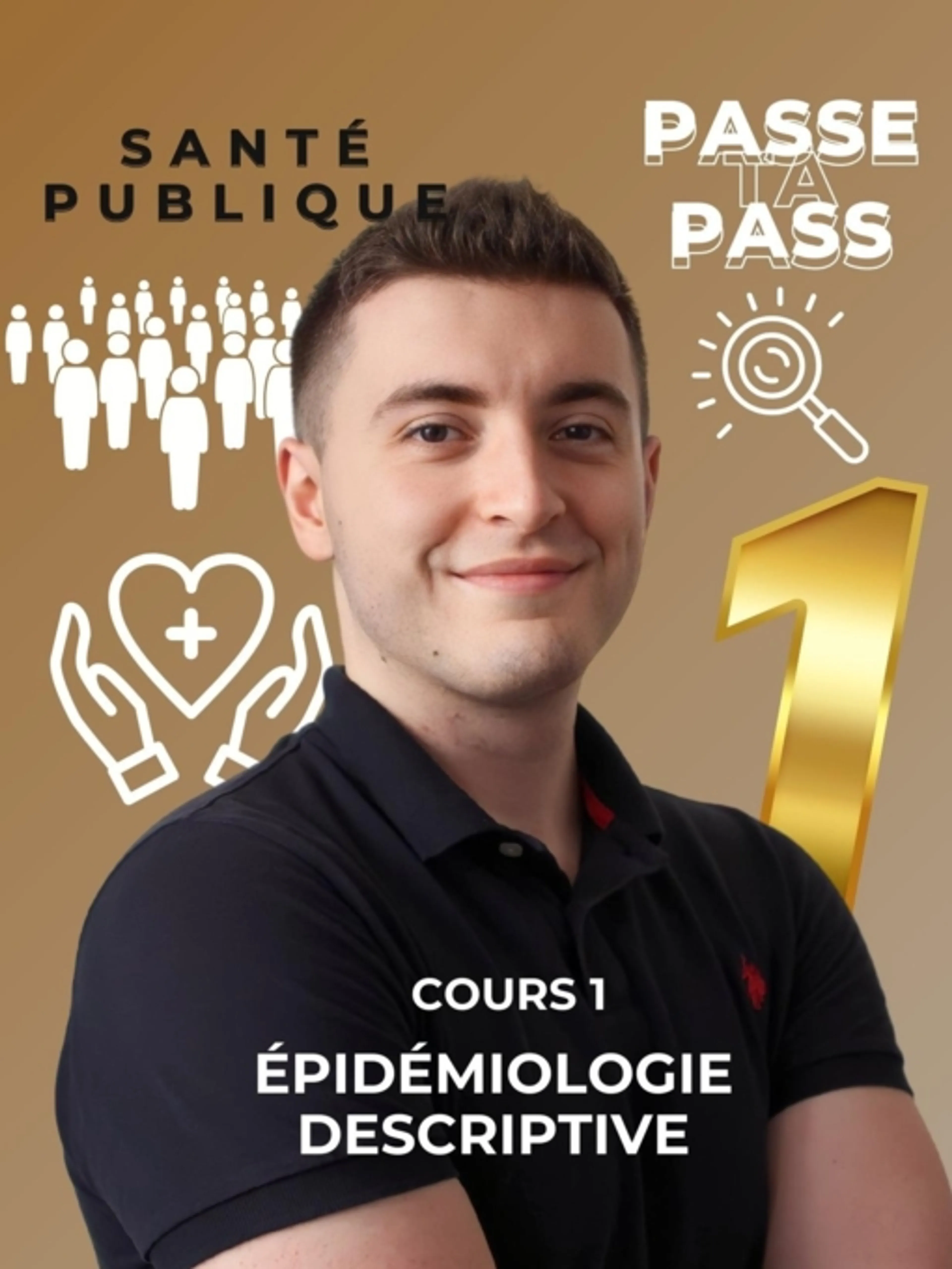 Image de présentation pour l'offre SANTÉ PUBLIQUE 1 : Épidémiologie descriptive
Définition et objectifs de l'épidémiologie descriptive, indicateurs de santé, incidence, prévalence, répa par Passe Ta Pass
