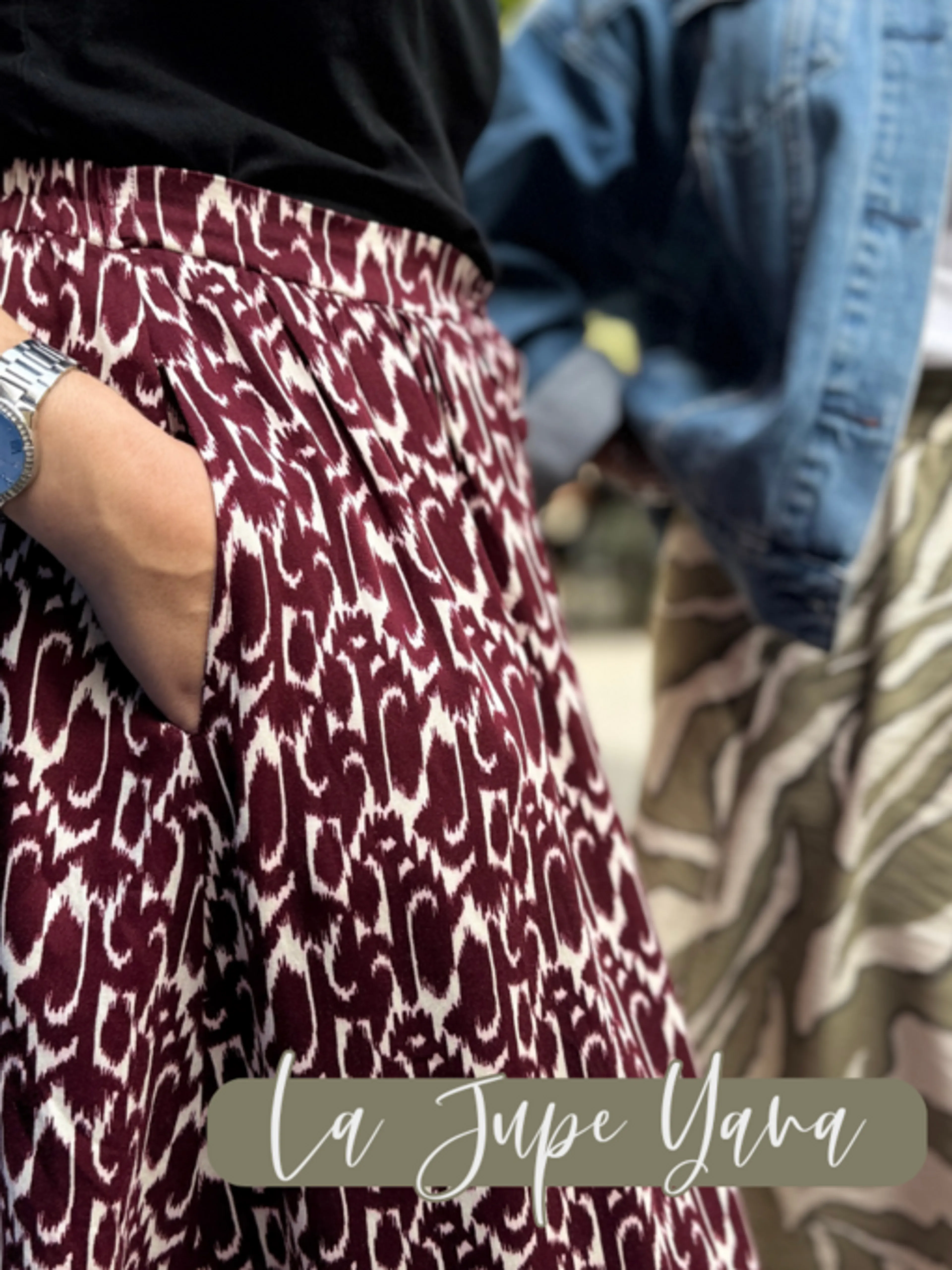 Image de présentation pour l'offre Masterclass : Coudre la jupe Yana, patron offert du 34 au 52 (Cours de 3h) par Sophie alias Sewing So