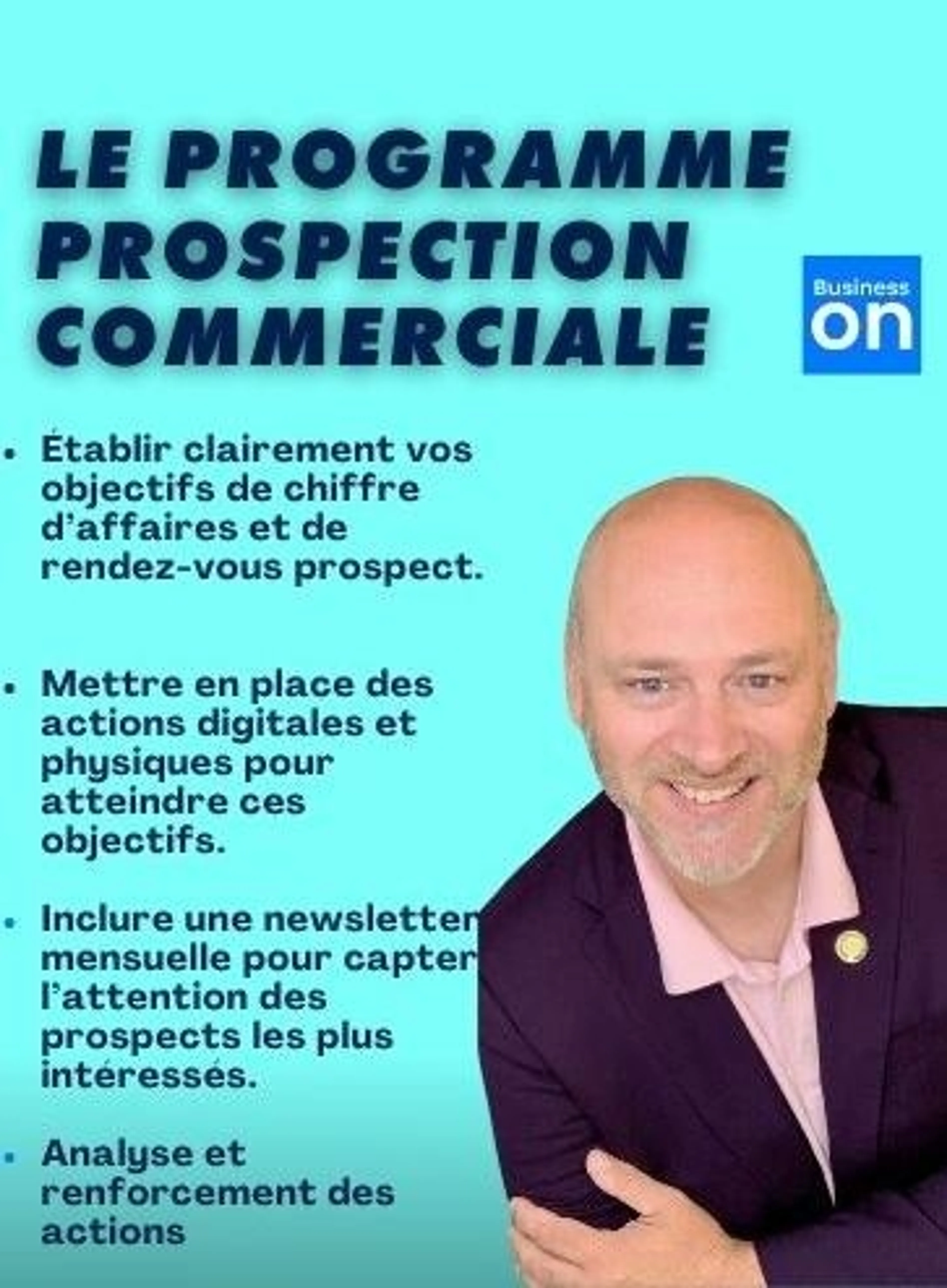 Image de présentation pour l'offre Organisez, Optimisez et Réussissez Votre Prospection et VENDRE par Cedric