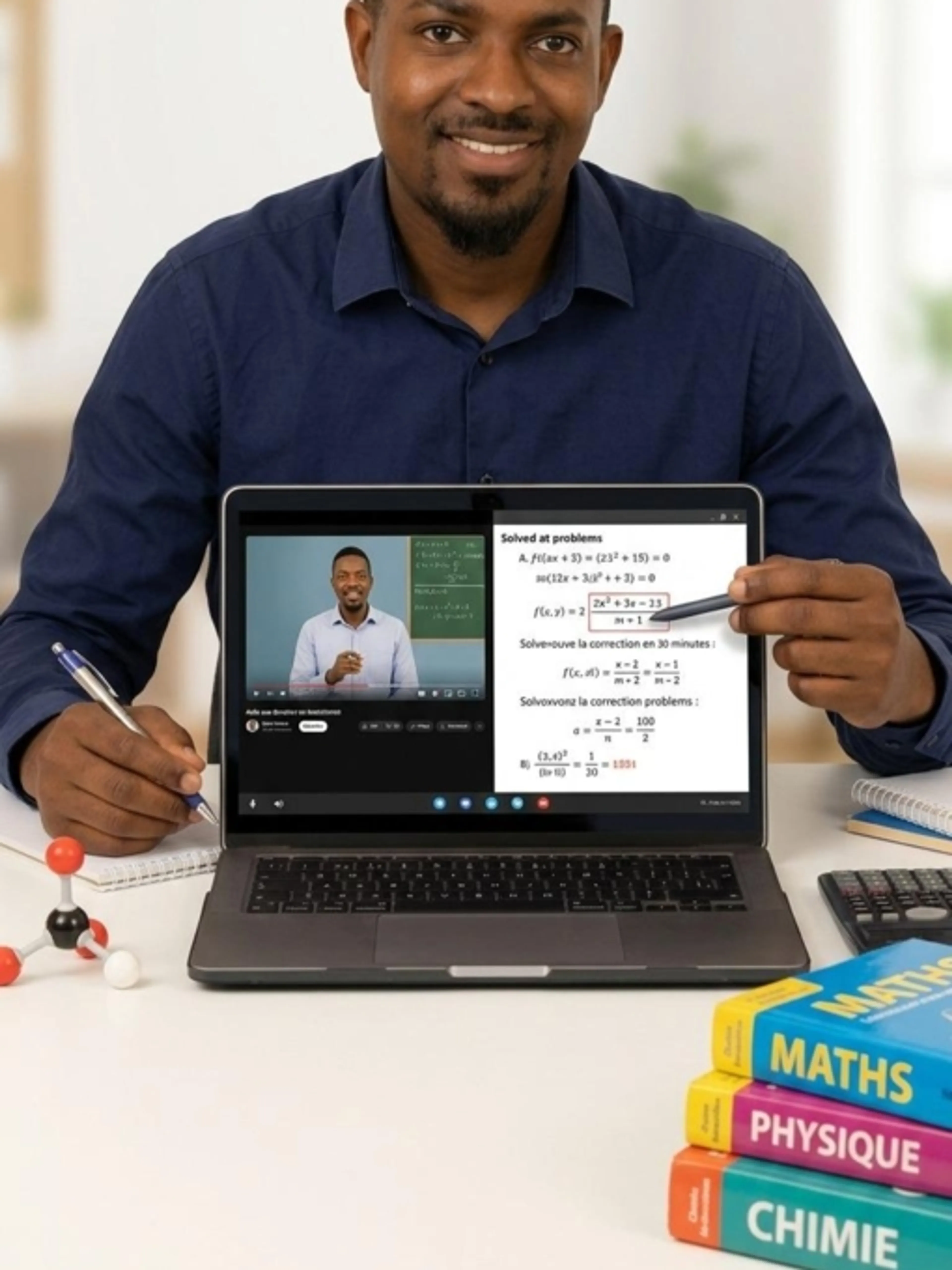 Aide aux devoirs, correction d'exercices et explications (Maths, Physique et Chimie)