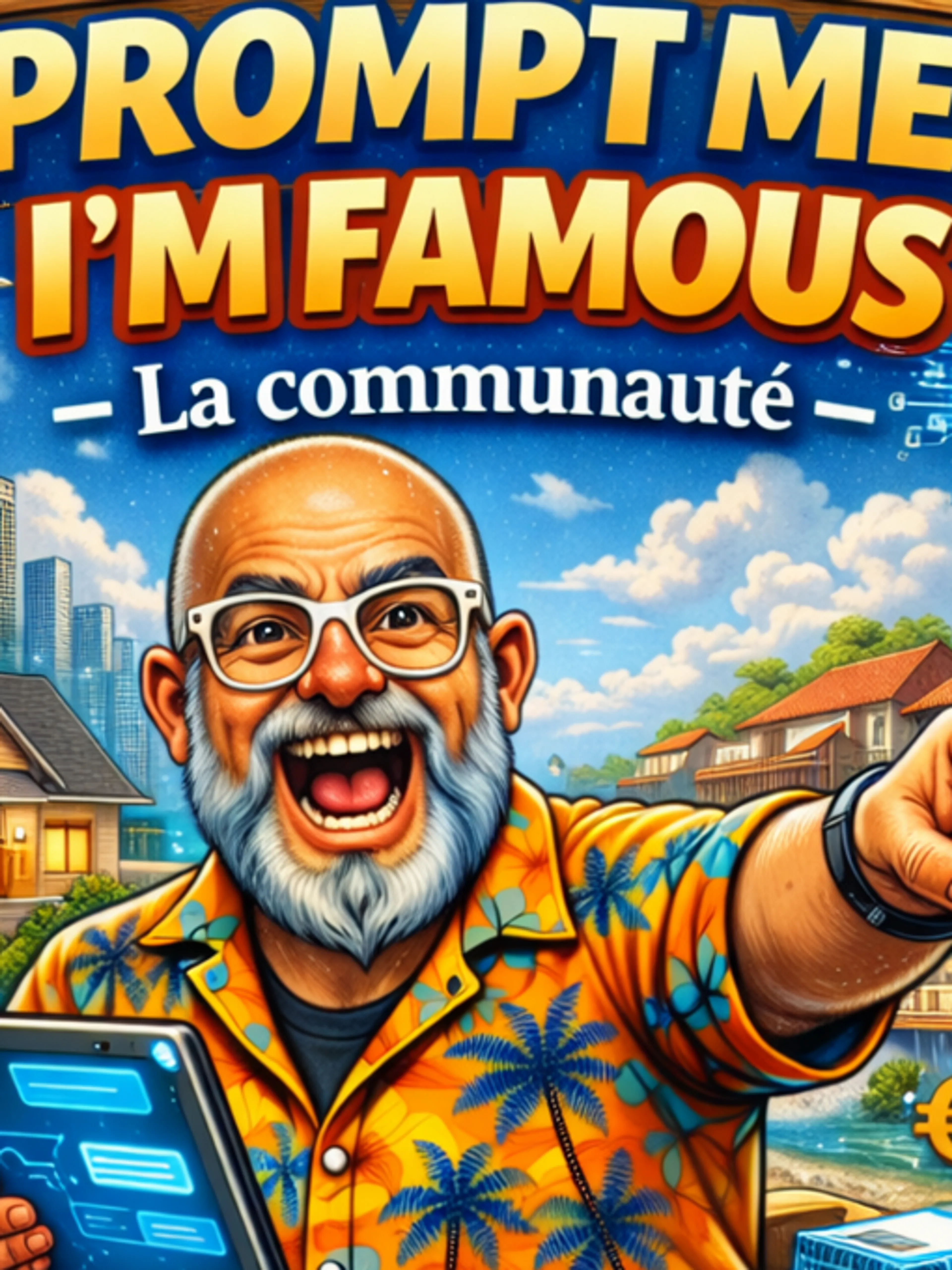 Image de présentation pour l'offre Découvre le contenu de Prompt me i'am Famous - La communauté! par Olivier