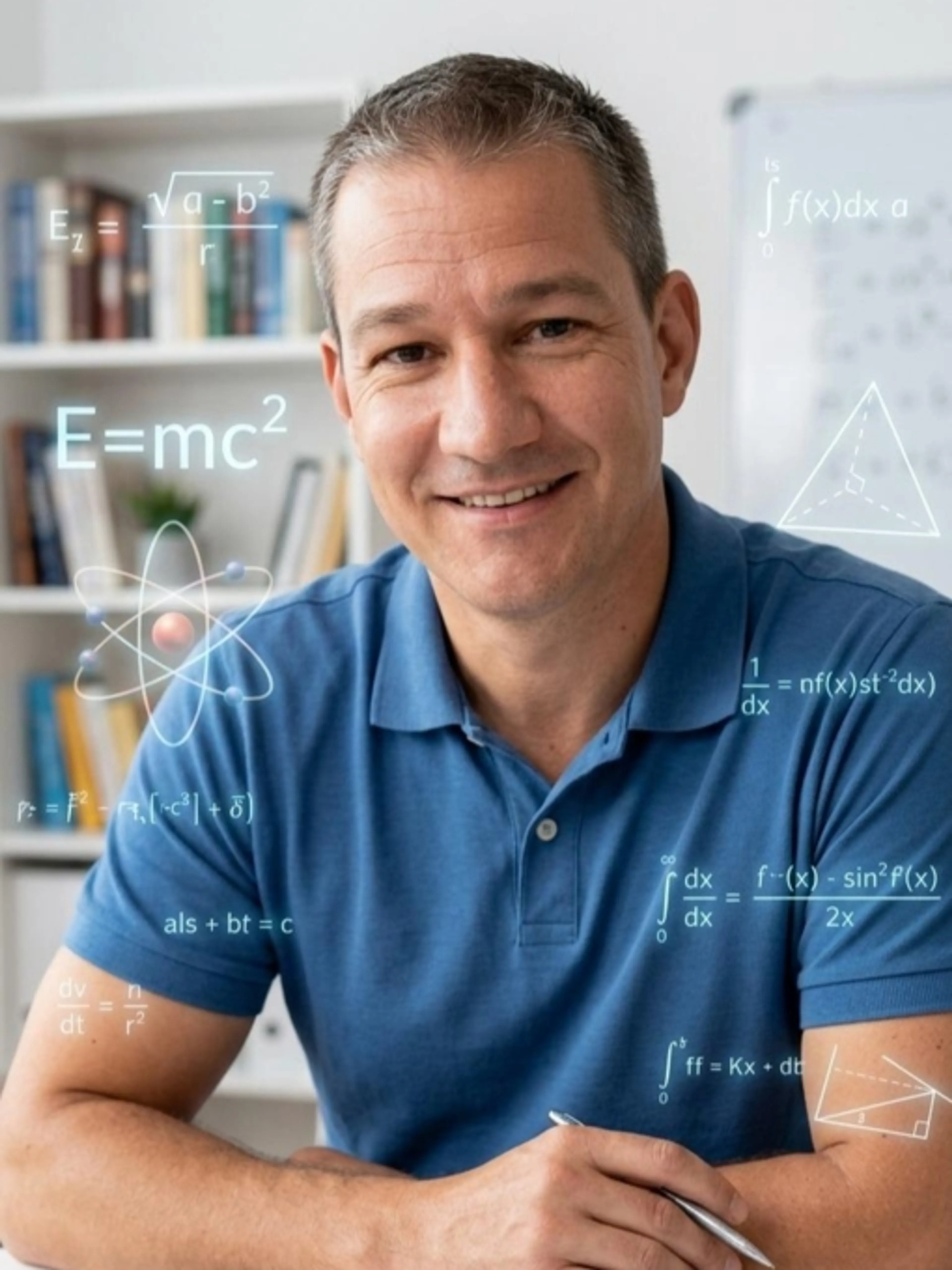 Image de présentation pour l'offre Maîtrise Maths & Physique-Chimie : du collège au bac, tous niveaux! par Fabrice