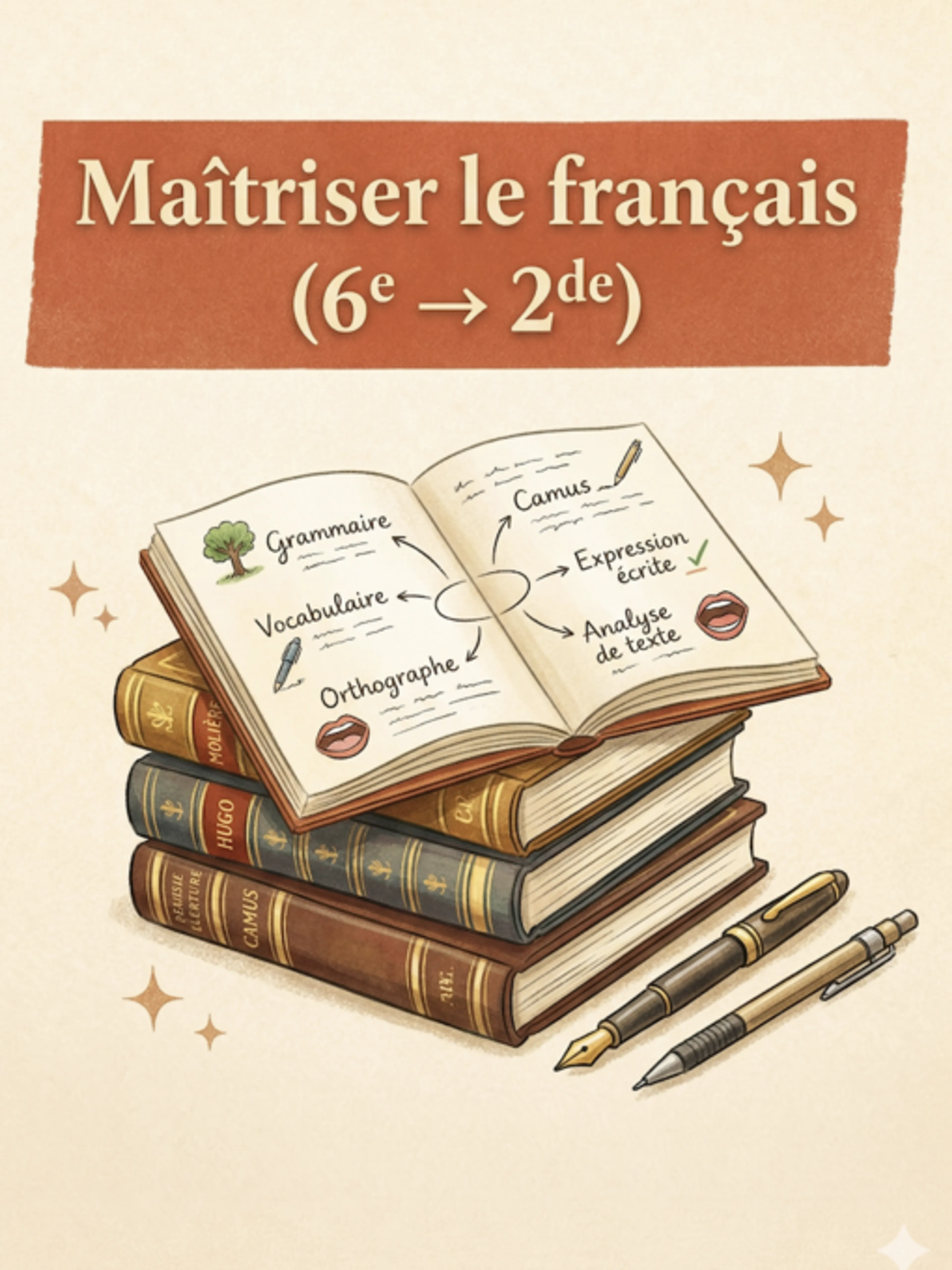 Maîtriser le français (6ᵉ → 2ᵈᵉ)