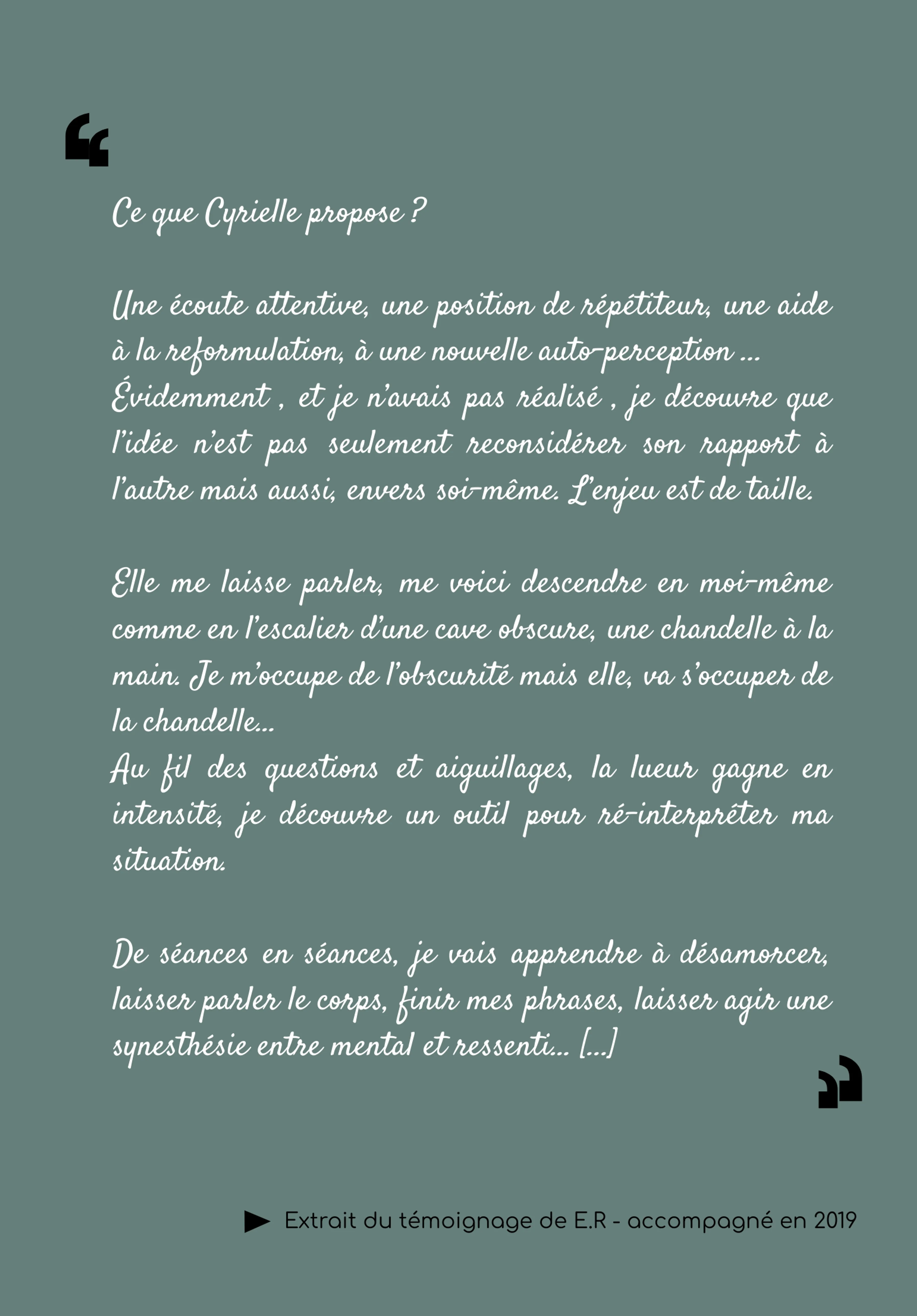 Image de présentation pour l'offre Flashcoaching : lever ses blocages, trouver la motivation par Cyrielle