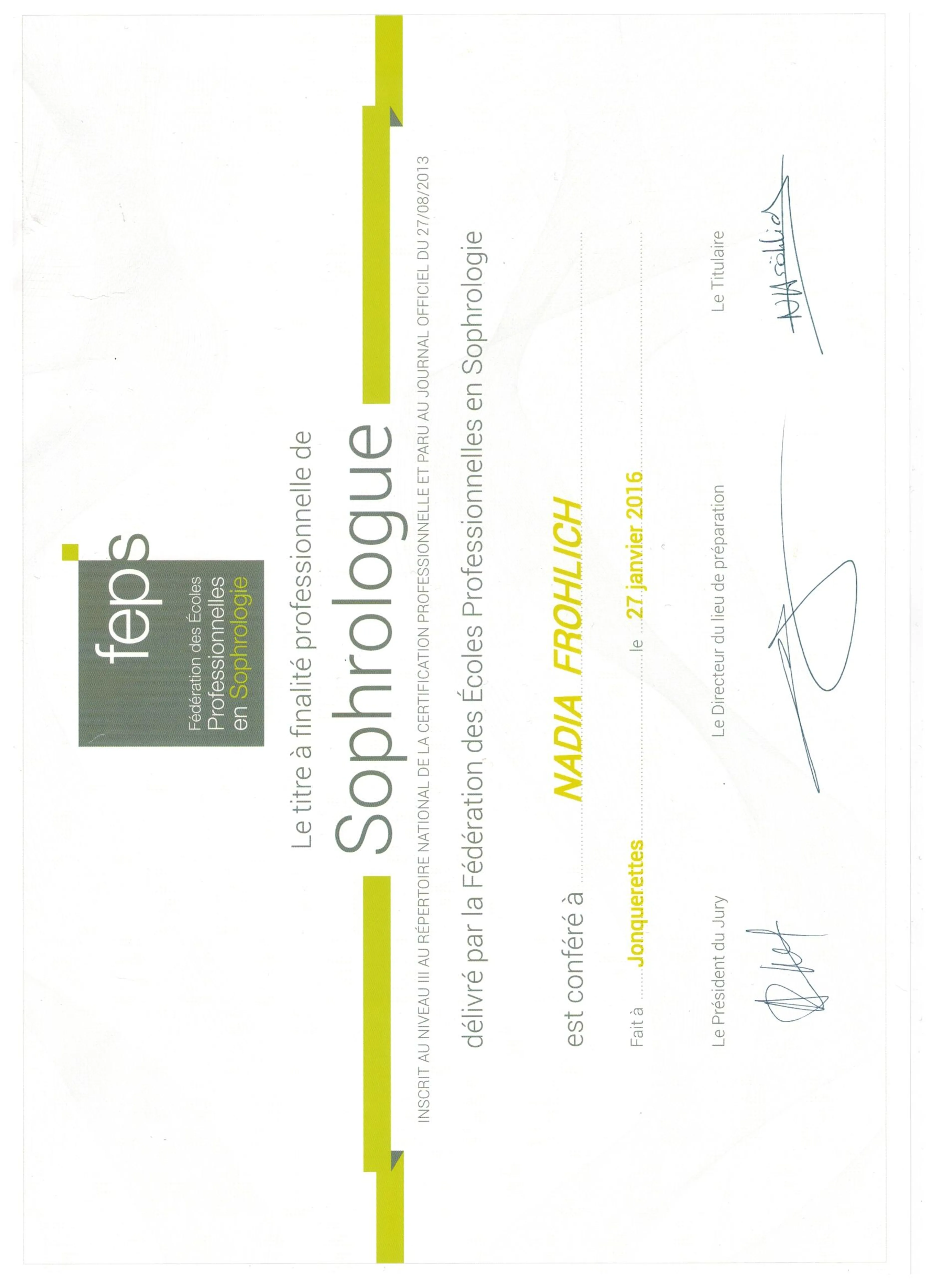 Image de présentation pour l'offre Séance de sophrologie - Sophrologue certifiée rncp par Nadia