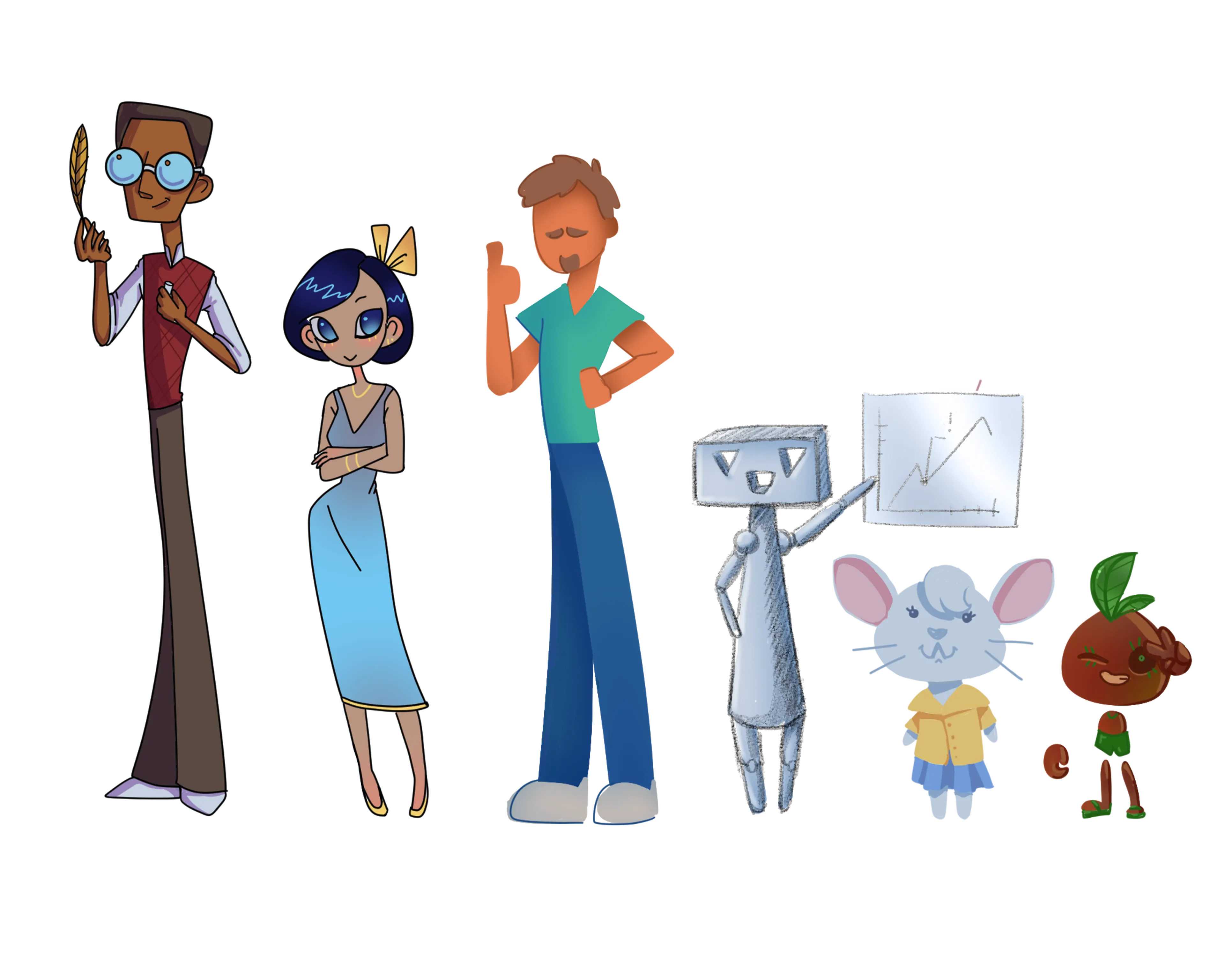 Image de présentation pour l'offre Création mascotte | personnage 🎨 par MandaryneArt