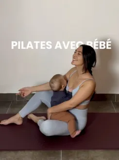 Image de présentation pour l'offre PACK complet replay Pilates avec bébé par Stéphanie