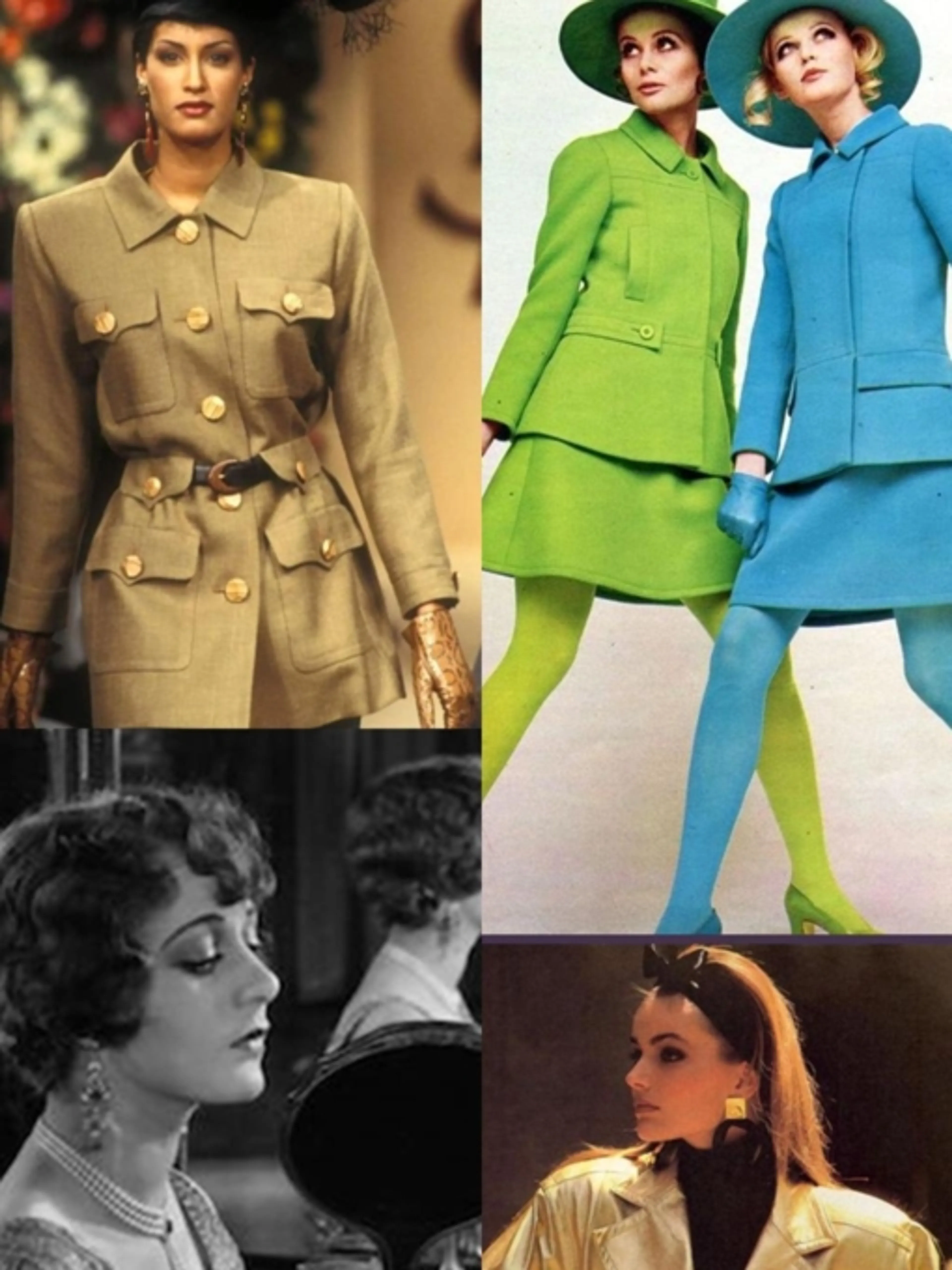 L'Histoire et les Tendances Mode au fin des Décennies
