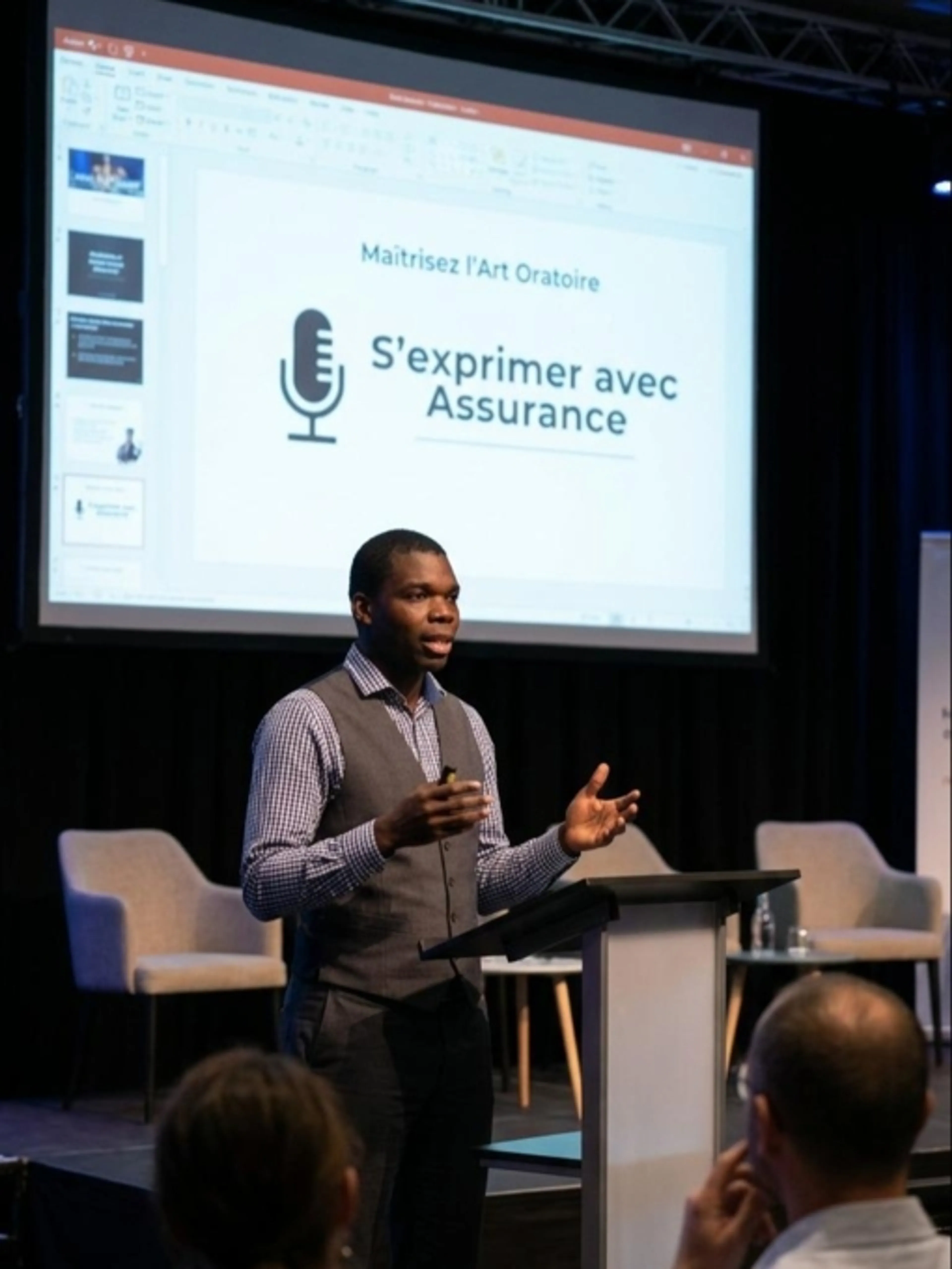 Image de présentation pour l'offre Initiation prise de parole en public par Anthony Reeves Coach