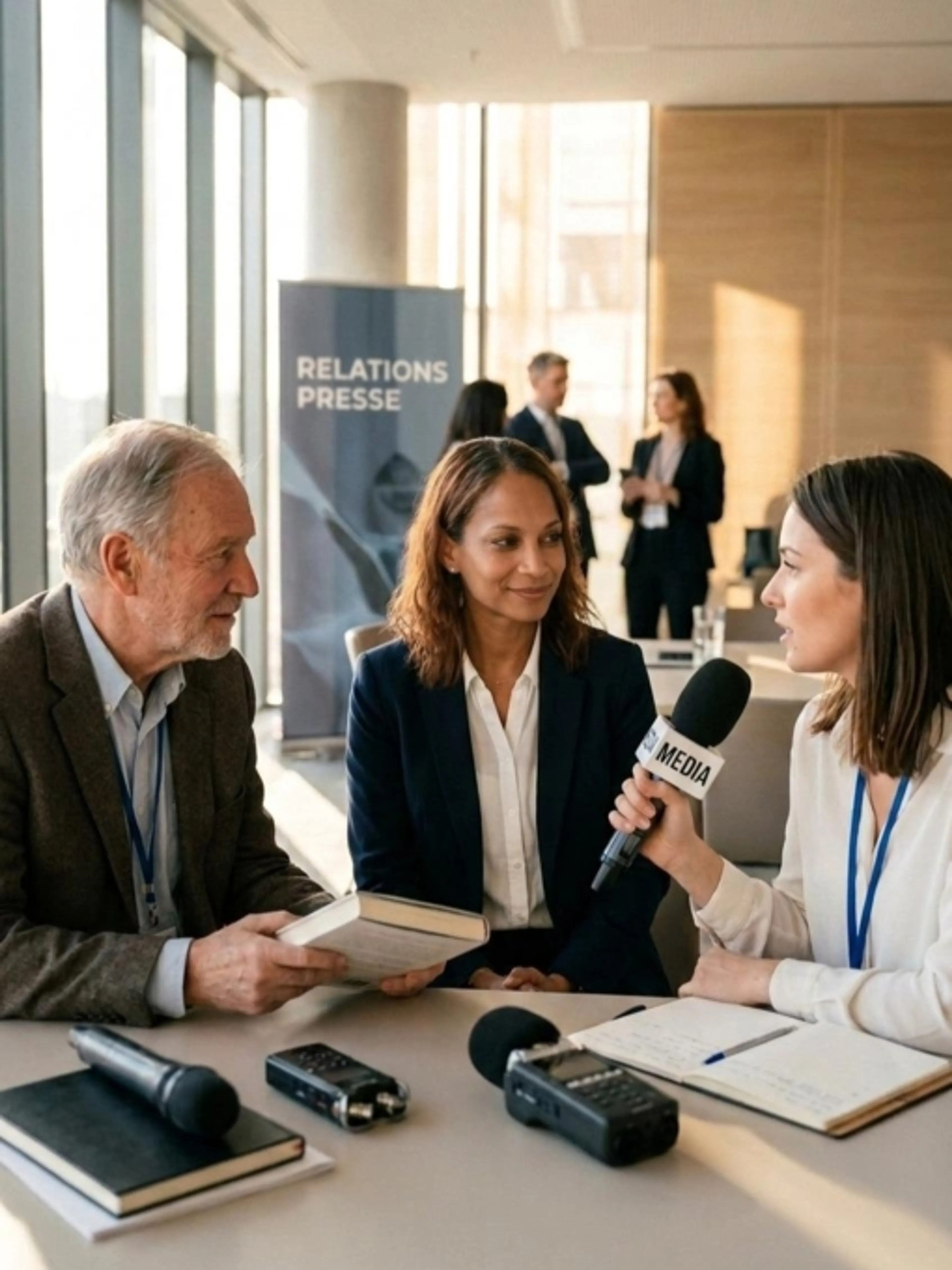 Image de présentation pour l'offre Relations presse pour ton livre - Ton pack professionnel et personnalisé pour lancer ton livre dans les médias par Isabelle Rochard