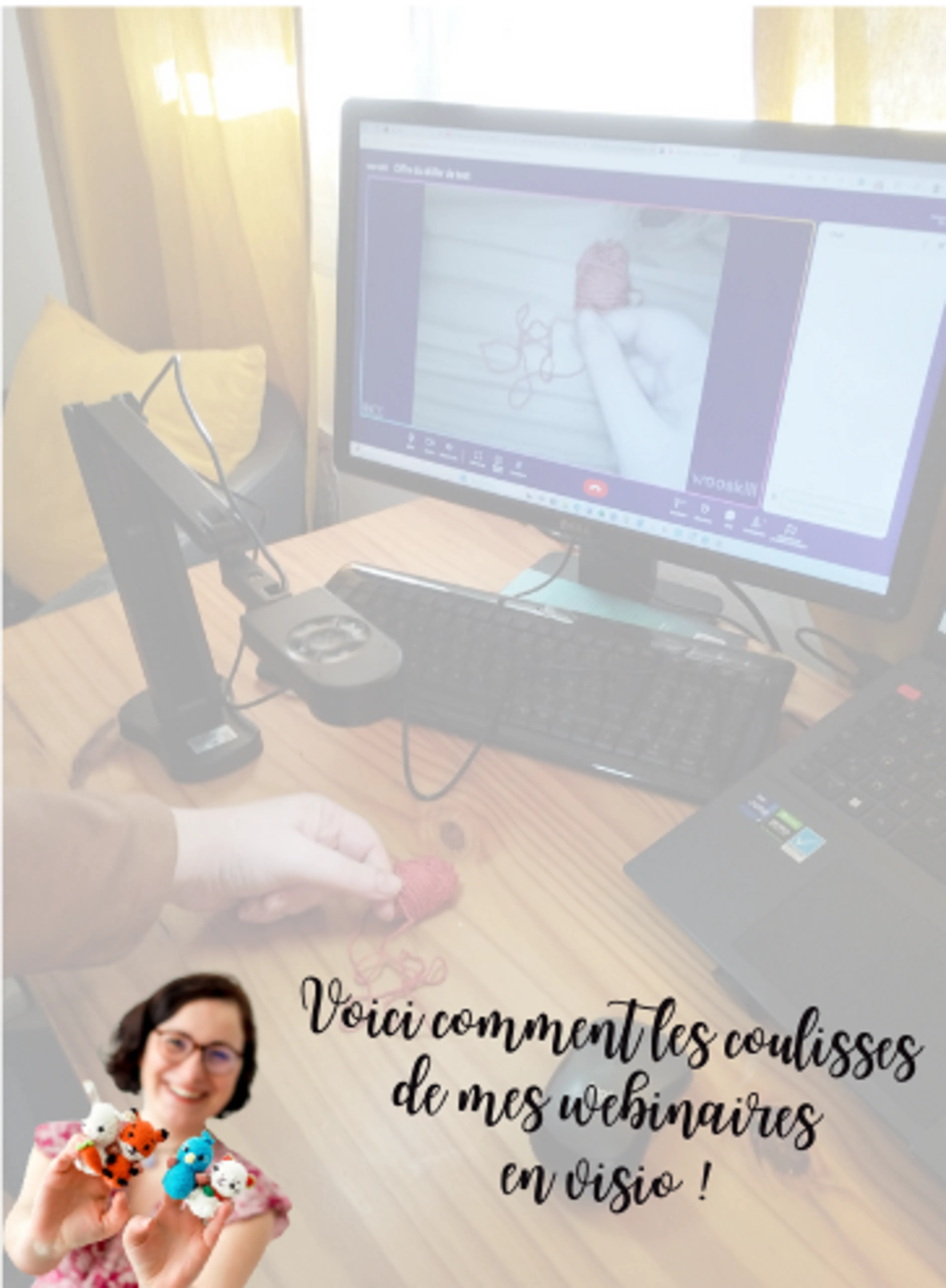 Image de présentation pour l'offre Deux techniques de crochets qui remplacent le Cercle Magique ! par Elodie de OmeBonheurs