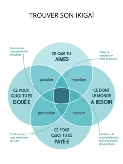 Image de présentation pour l'offre Ikigaï 
6 séances pour découvrir votre mission, trouver votre voie d'épanouissement et vivre une vie plus alignée et plus harmonieuse par Sylvie