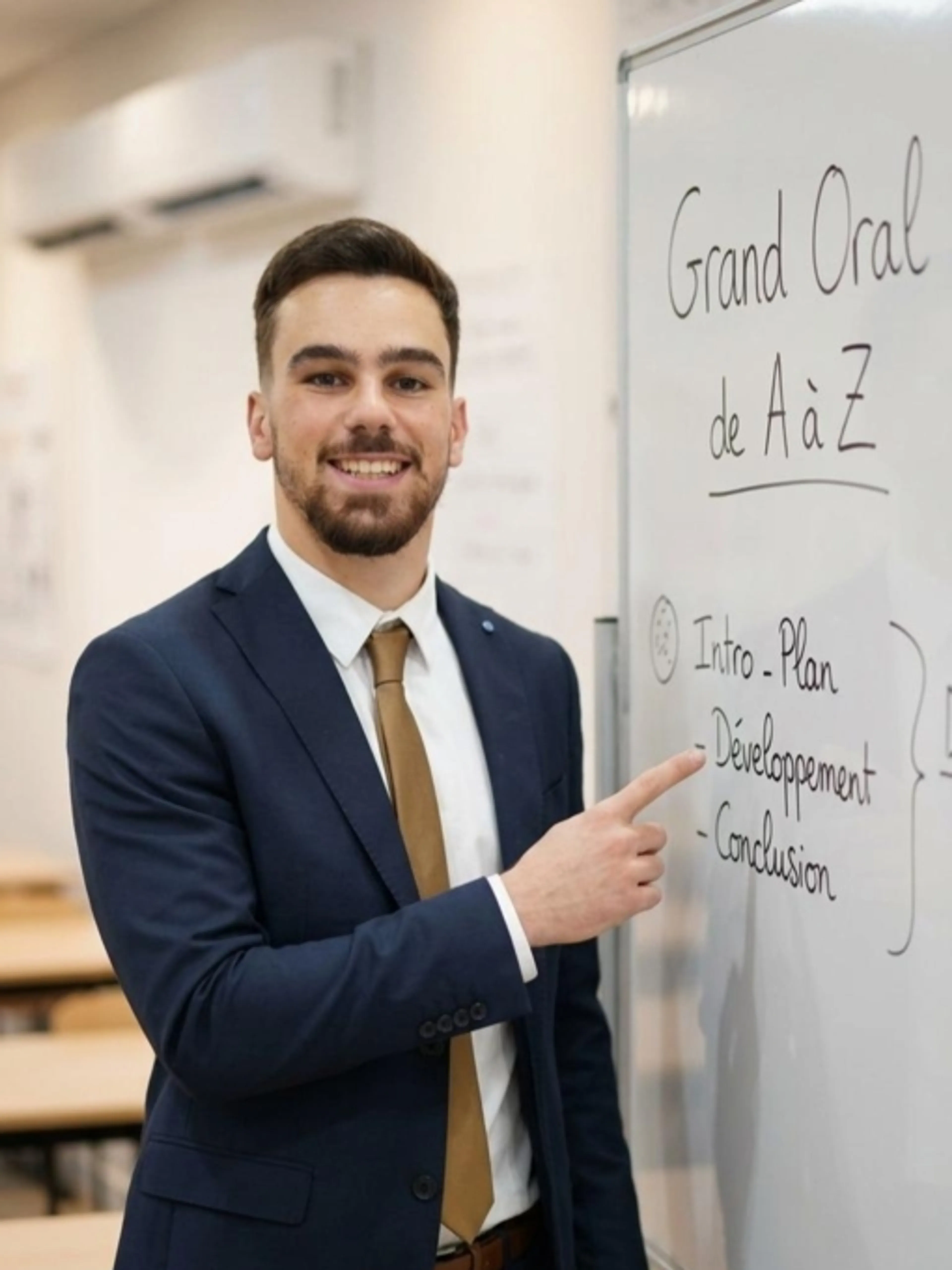 Image de prĂ©sentation pour l'offre đ CrĂ©er son Grand Oral de BAC STMG de A Ă Z (objectif 20/20) par Quentin_CoachSTMG