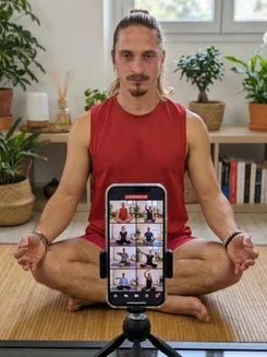 Image de présentation pour l'offre Gym Posturale : respirations et mouvements en conscience pour un corps ancré et libre ! par Konstantin