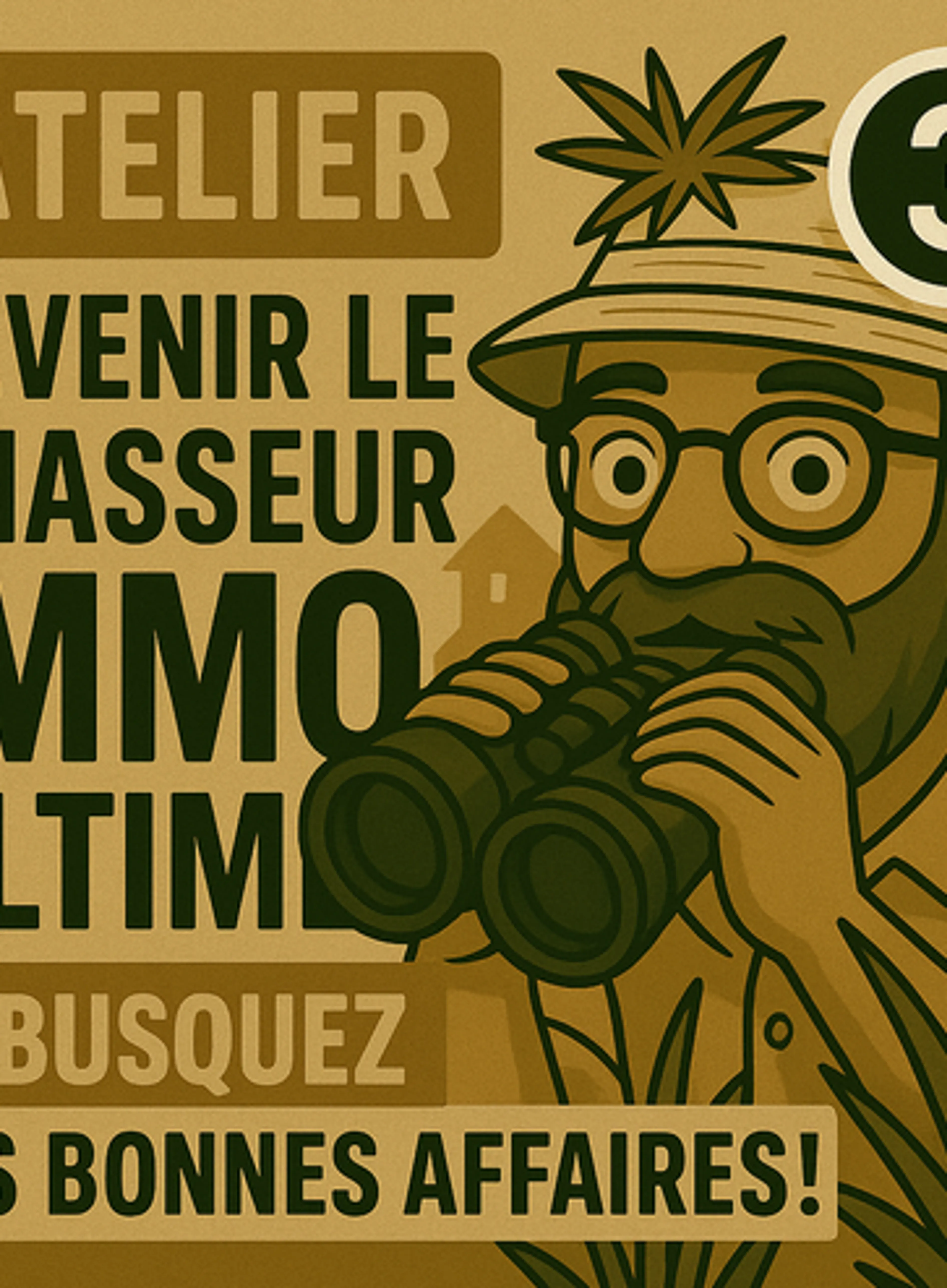 Image de présentation pour l'offre ATELIER DEVENIR LE CHASSEUR IMMO ULTIME #03 par Olivier