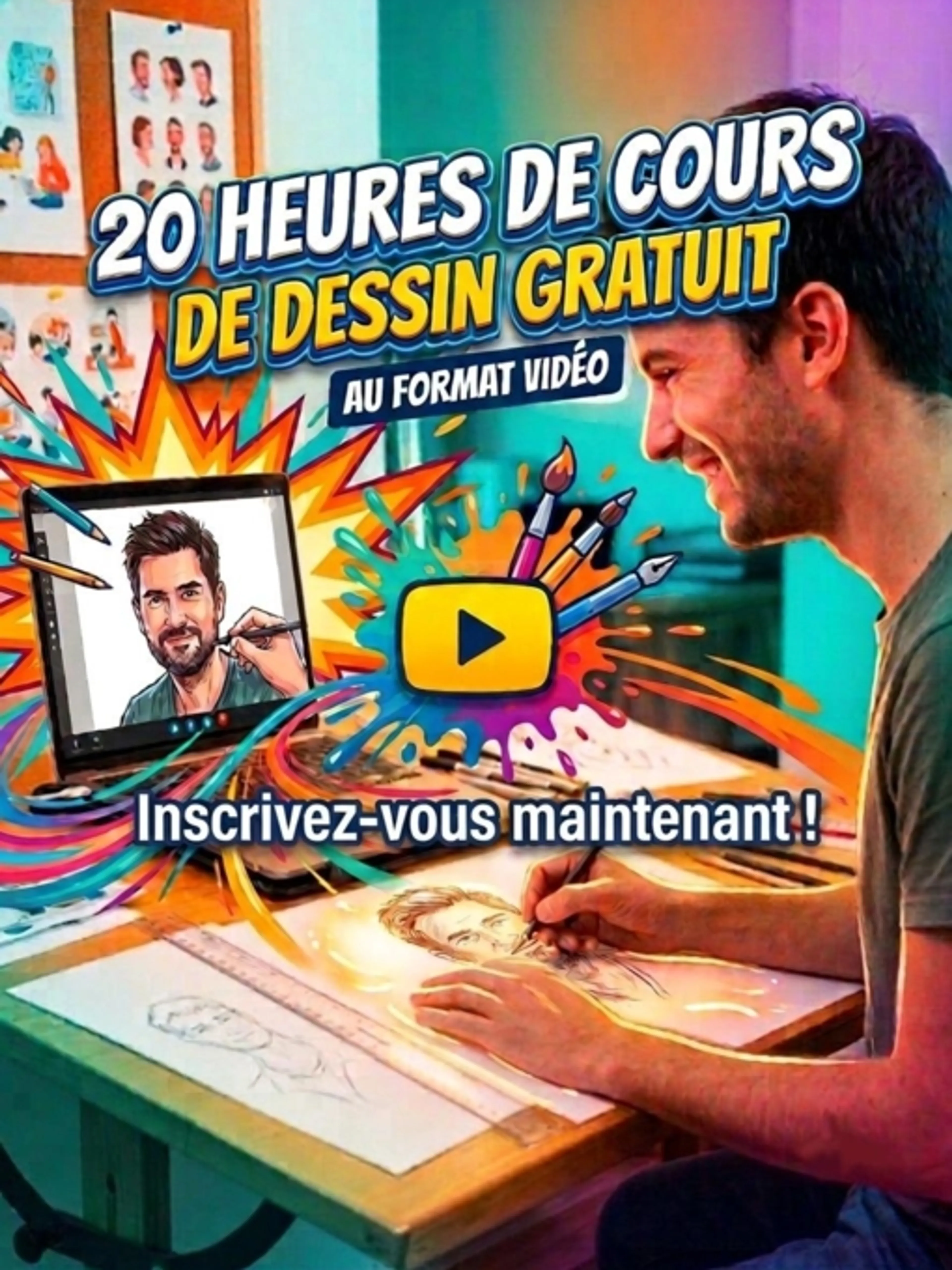 Coaching individuel pour apprendre le dessin