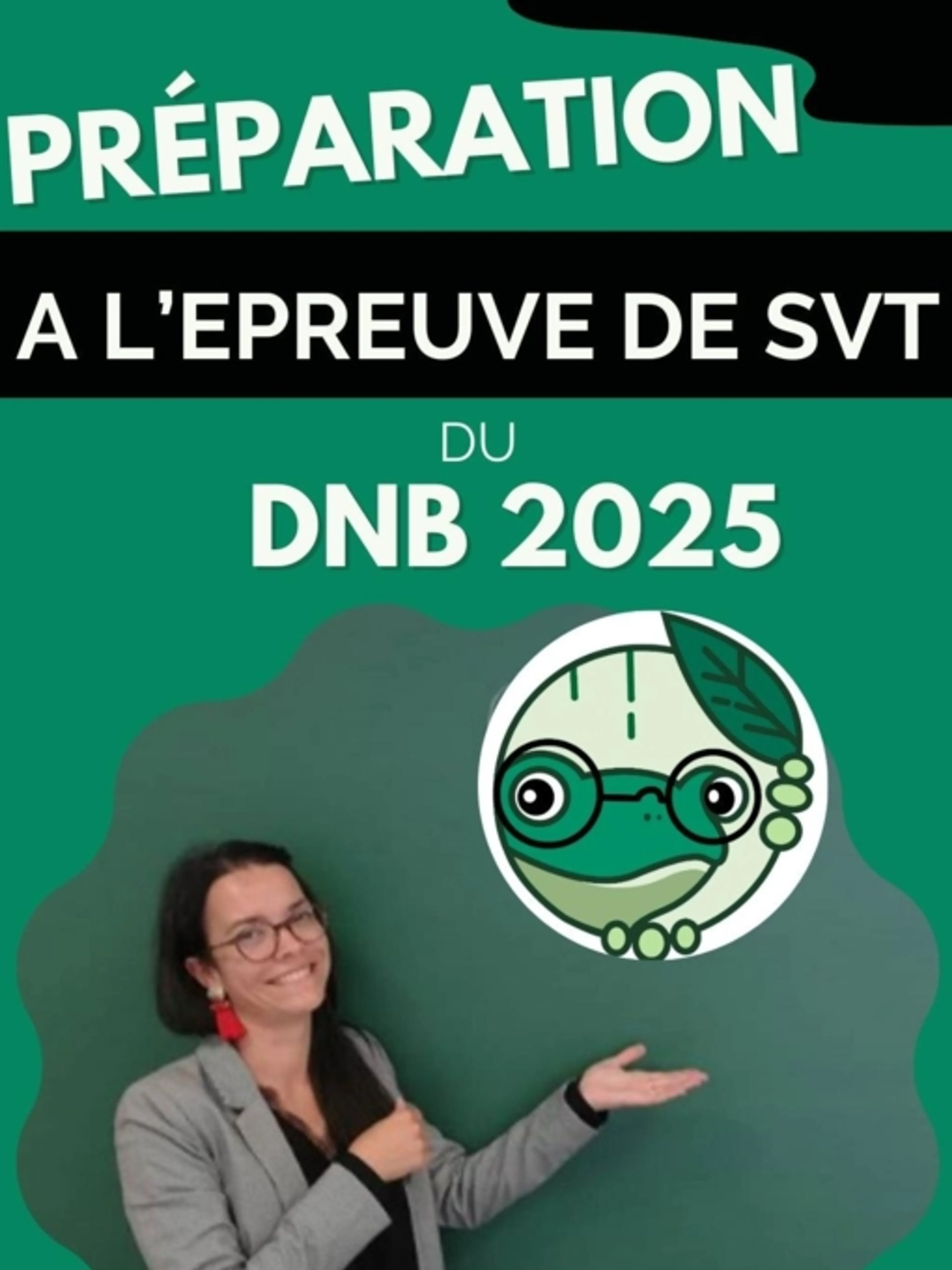 Image de présentation pour l'offre Préparer l'épreuve de SVT du DNB 2025 par Madame SVT